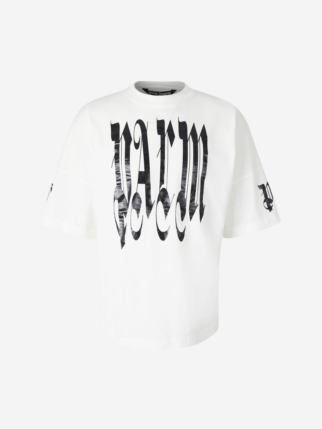 Оригінальна Logo Cotton T-Shirt Palm angels – боковий вид