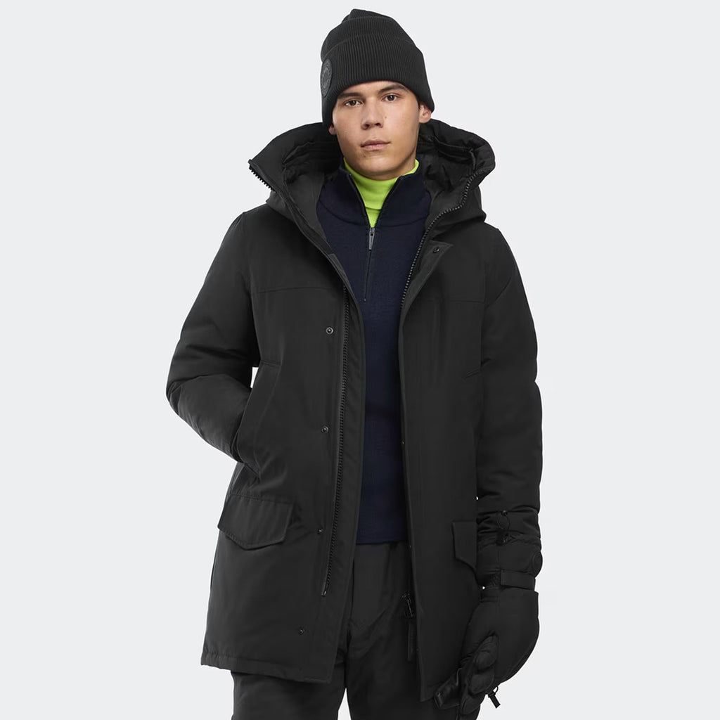 Mens Langford Parka Jacket CANADA GOOSE – Гарантія оригінальності – вид ззаду