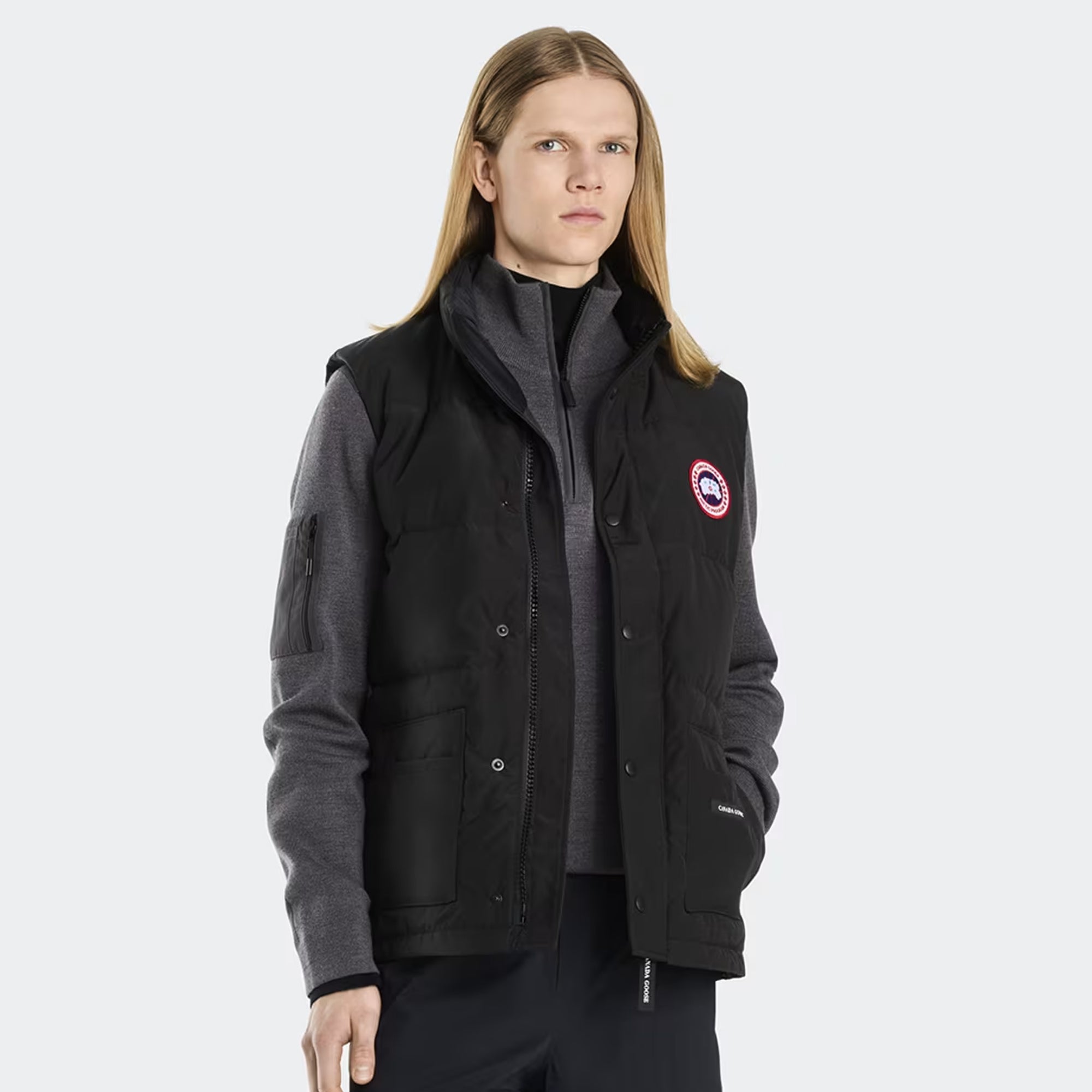 Mens Freestyle Crew Vest CANADA GOOSE оригінал – Купити в Україні – вид ззаду