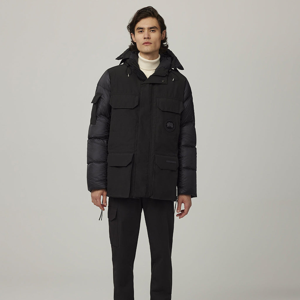 Mens Paradigm Expedition Black Label Parka Canada goose оригінал – Купити в Україні – вид ззаду