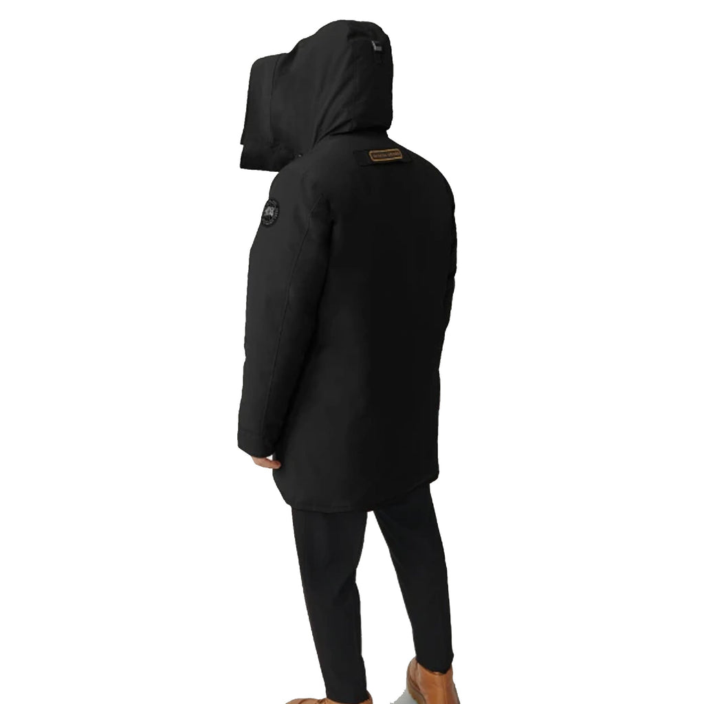Оригінальна Mens Langford Parka Black Canada goose – детальний вид