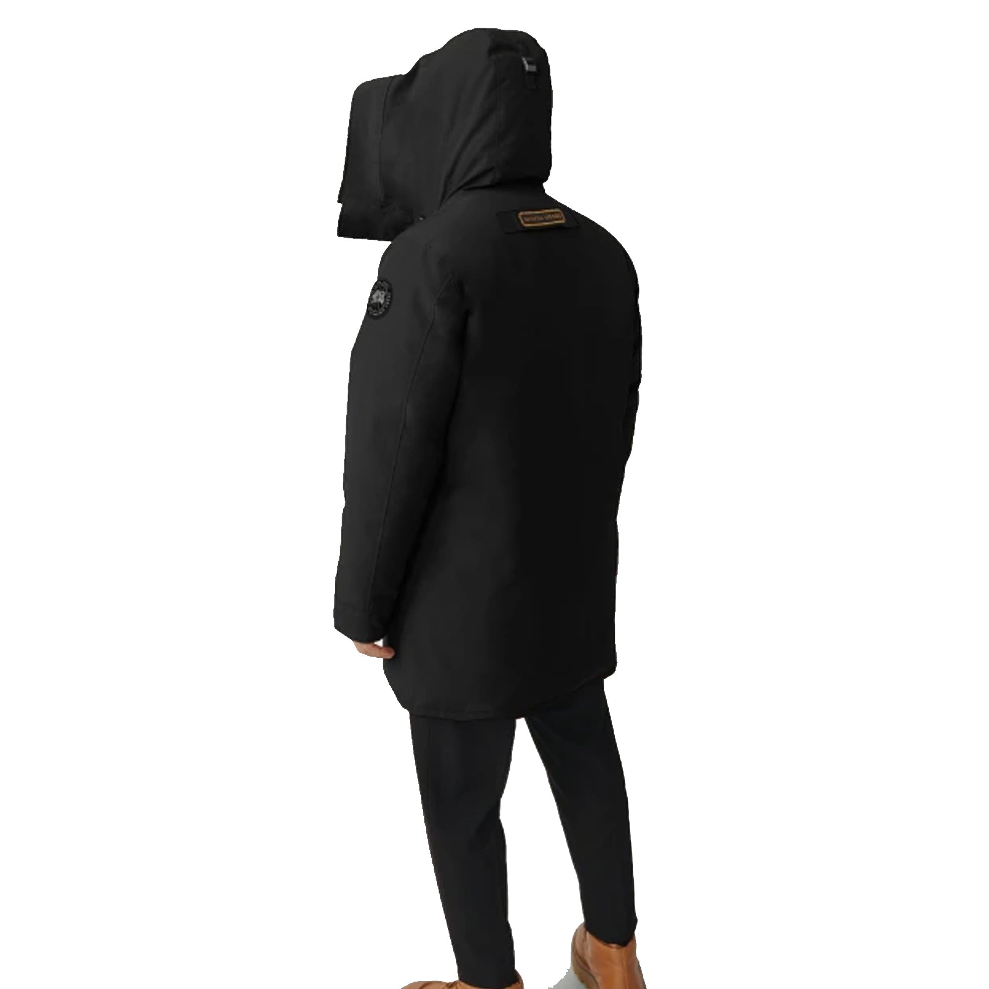 Оригінальна Mens Langford Parka Black Canada goose – детальний вид