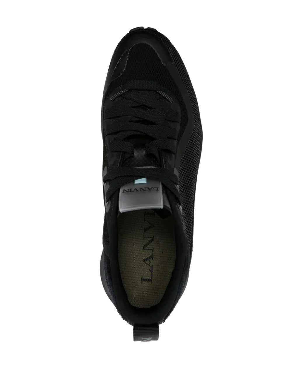 Logo-Detail Mesh Sneakers Lanvin оригінал – Купити в Україні – збільшений вид