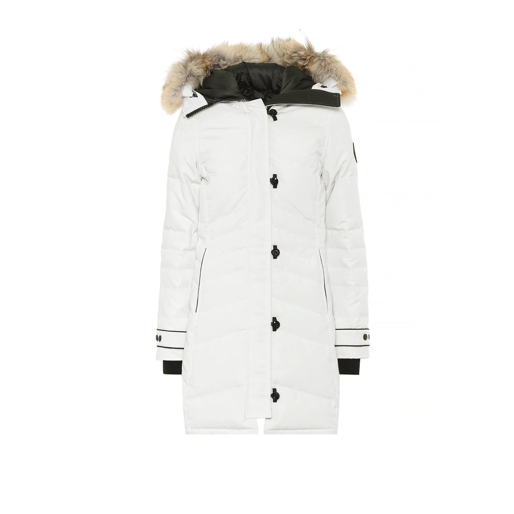 Womens Lorette Parka Black Label Canada goose оригінал – Купити в Україні – боковий вид