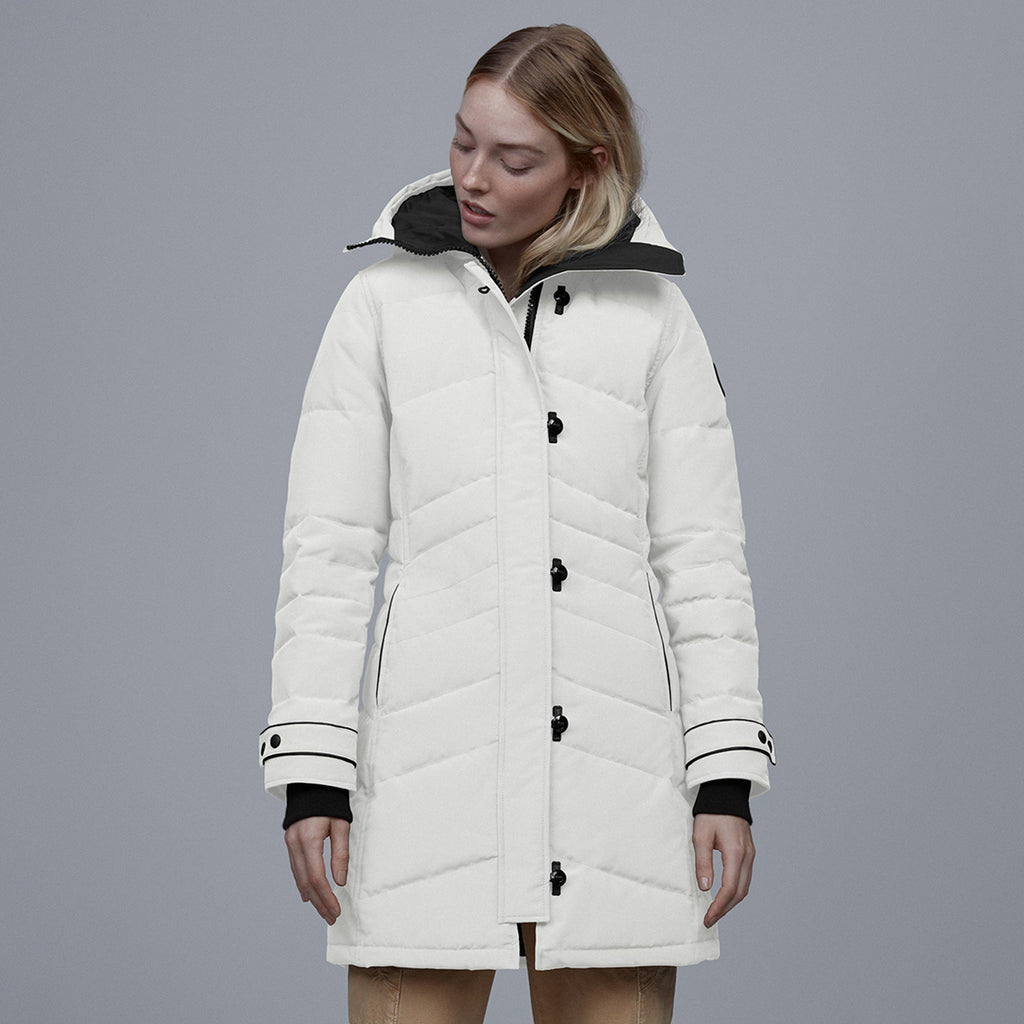Womens Lorette Parka Black Label Canada goose оригінал – Купити в Україні – вид ззаду