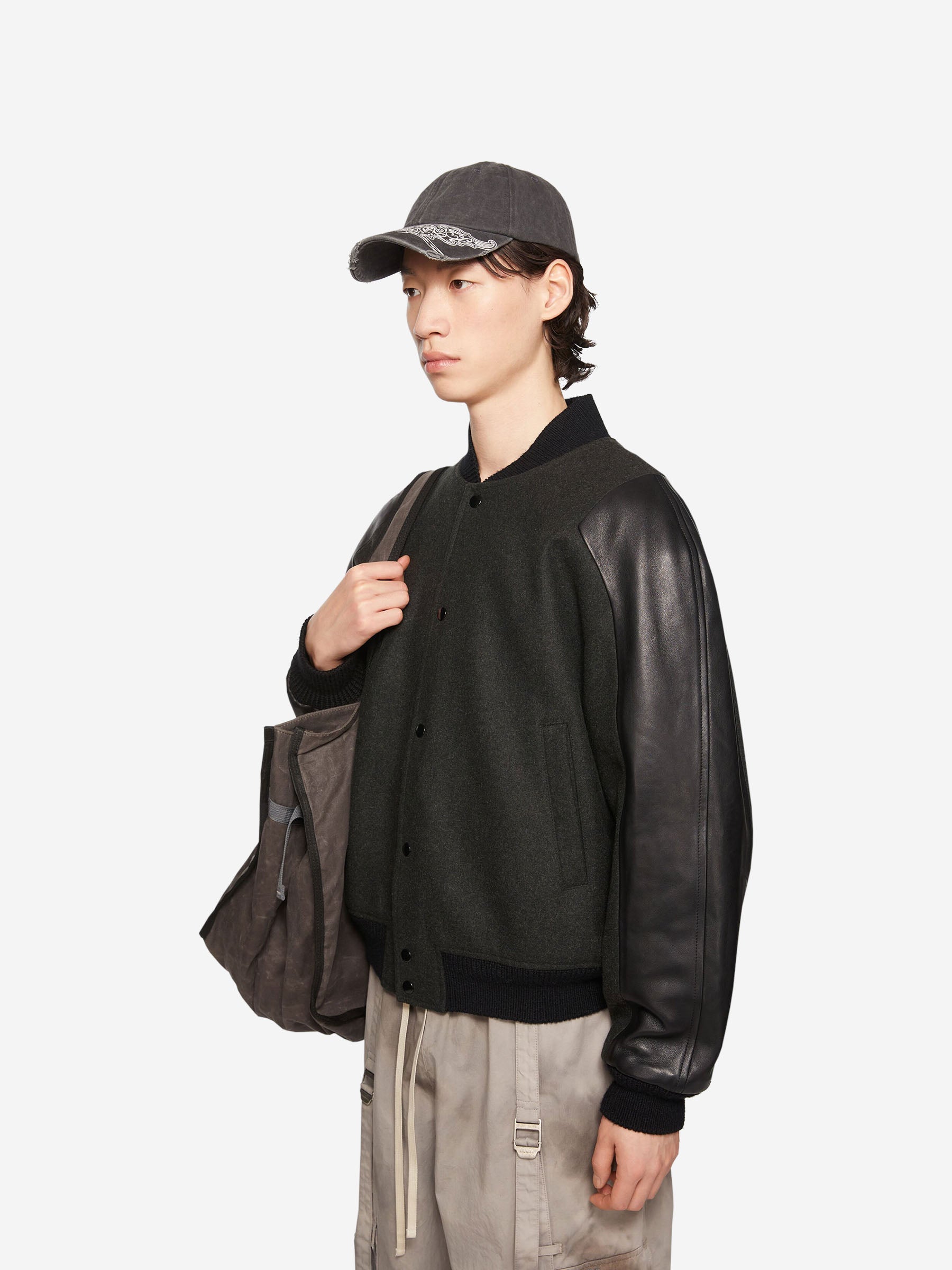 Chaqueta Bomber Acolchada Acne studios оригінал – Купити в Україні – вид ззаду
