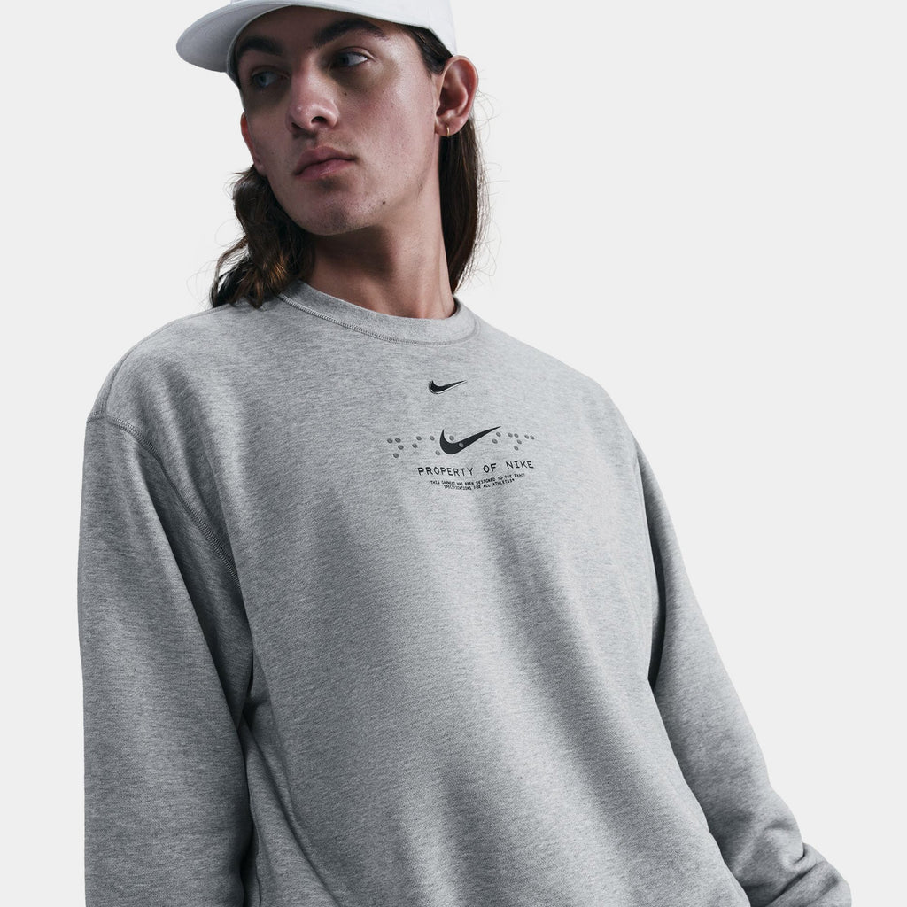 Nsw Property Of Nike Fleece Mens Crewneck Nike – Гарантія оригінальності – детальний вид
