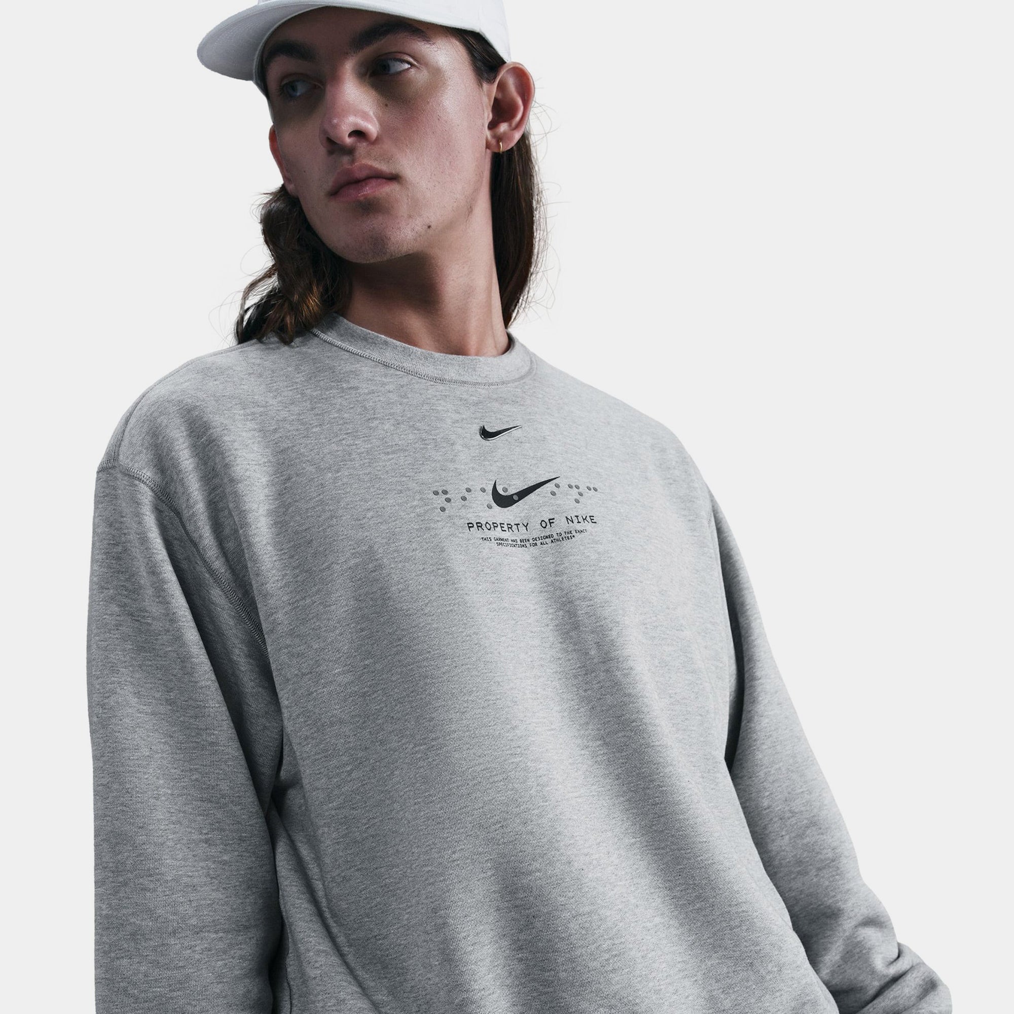 Nsw Property Of Nike Fleece Mens Crewneck Nike – Гарантія оригінальності – детальний вид