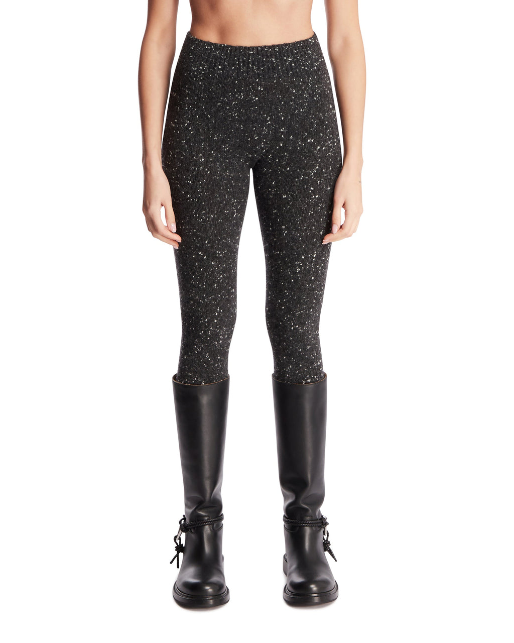 Black Mumuka Cashmere Leggings The row оригінал – Купити в Україні – боковий вид