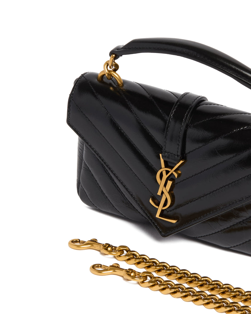 Оригінальна Black Mini College Bag Saint laurent – збільшений вид