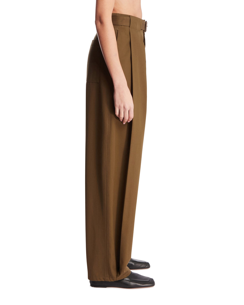 Green Pants With Belt Loewe – Гарантія оригінальності – збільшений вид