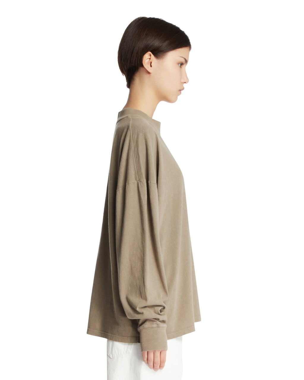 Оригінальна Beige Cotton Raveena T-Shirt The row – збільшений вид
