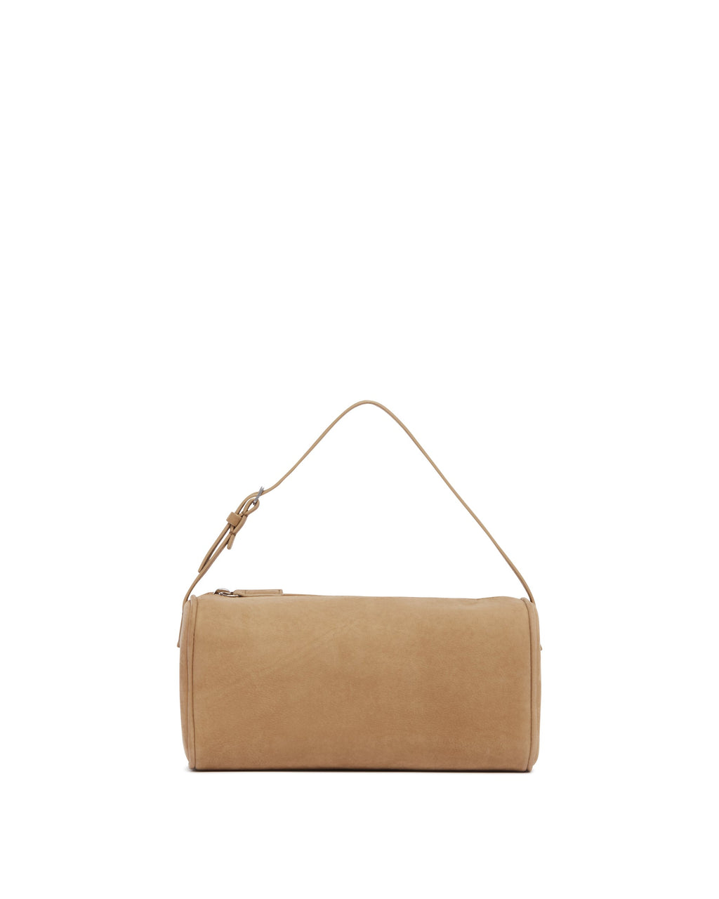 Beige 90s Suede Bag The row – Гарантія оригінальності – боковий вид