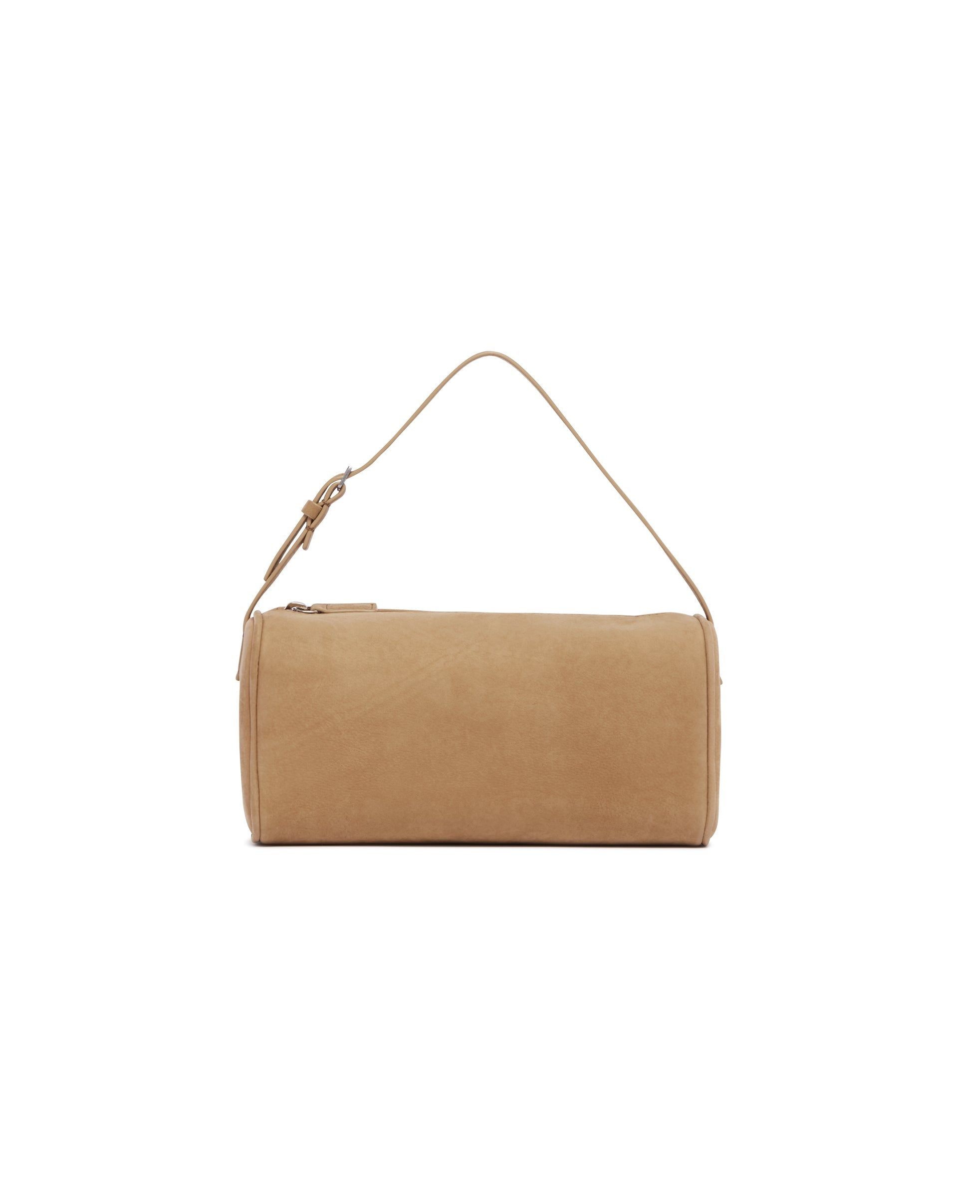 Beige 90s Suede Bag The row – Гарантія оригінальності – вид ззаду