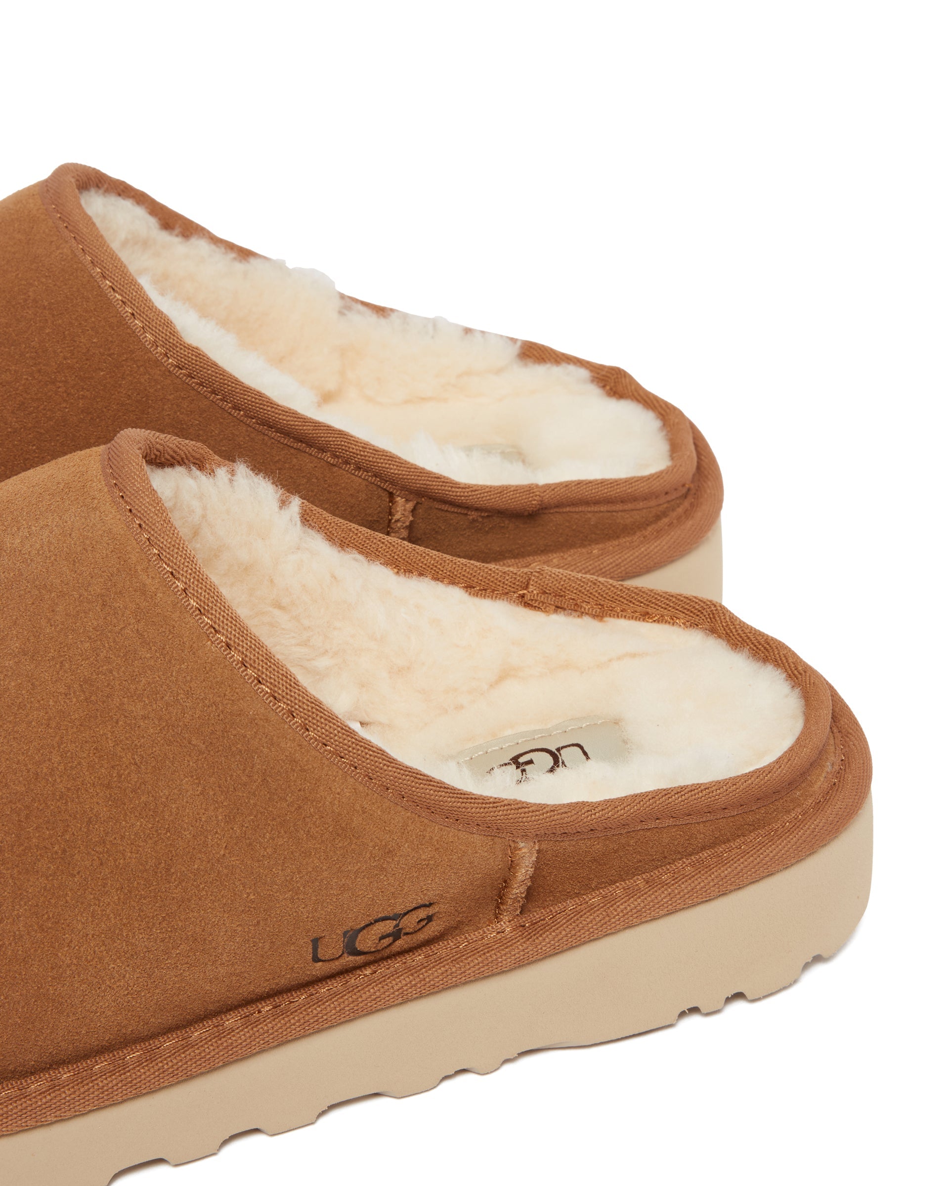Brown Classic Slip-On Slippers - UGG