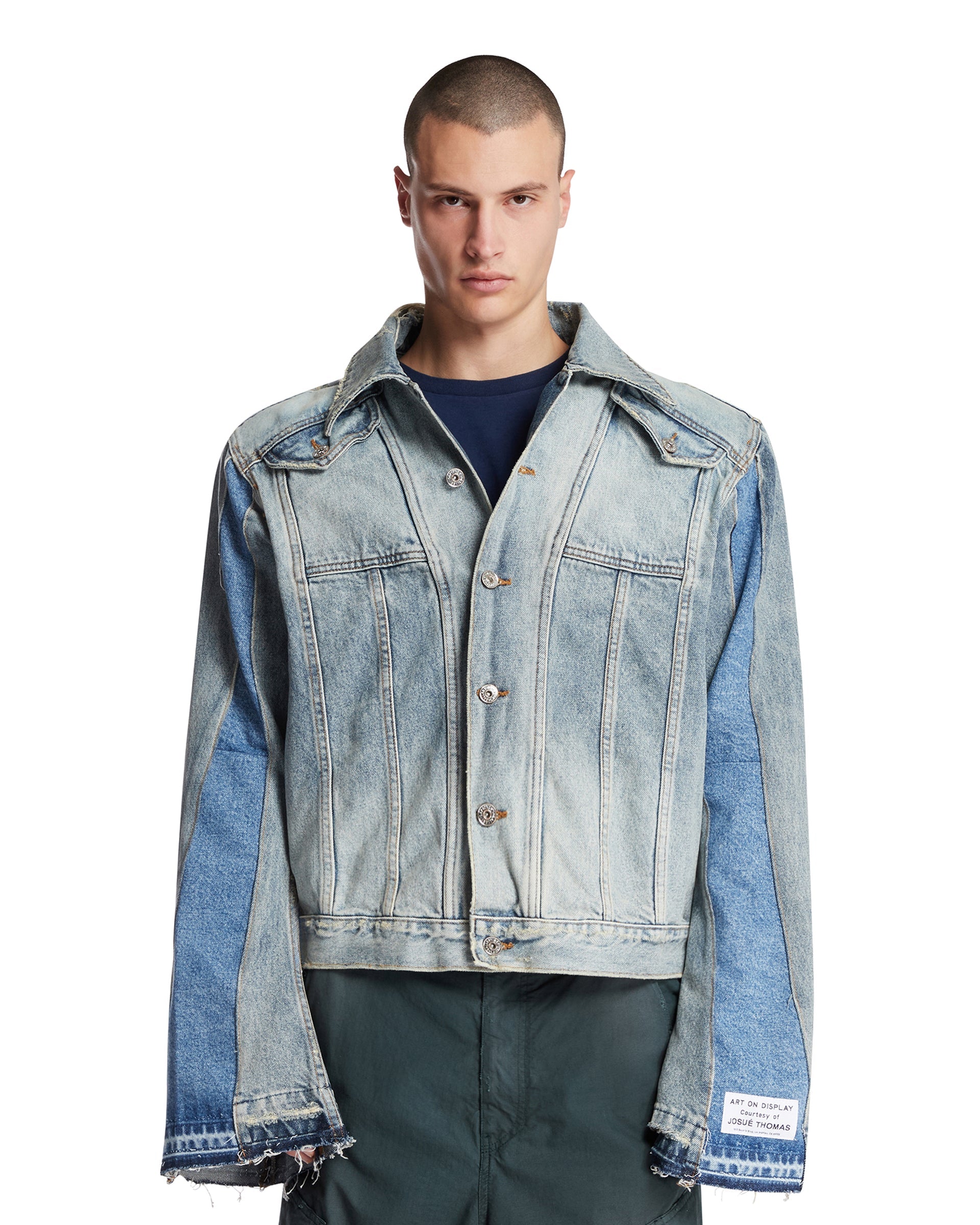Оригінальна Blue Denim Jacket Gallery department – боковий вид