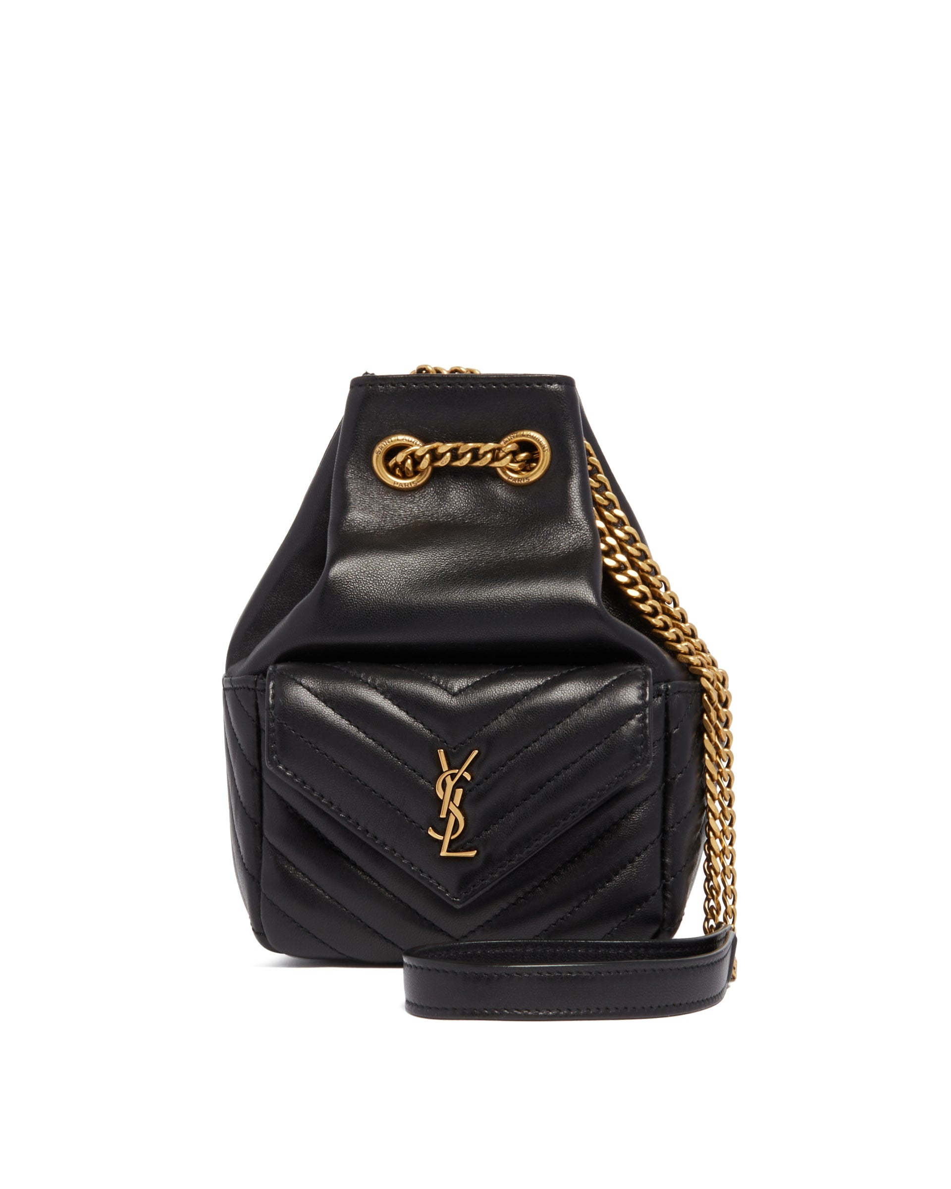 Оригінальна Mini Joe Bucket Bag Saint laurent – боковий вид