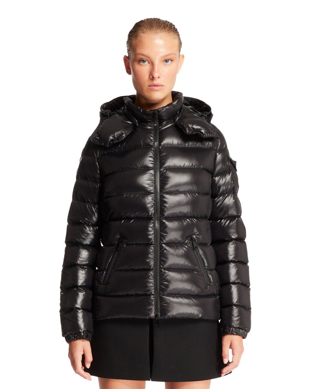 Black Bady Short Down Jacket Moncler оригінал – Купити в Україні – боковий вид