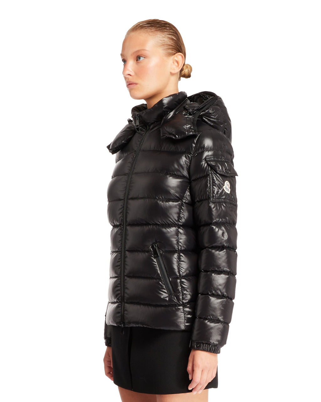 Black Bady Short Down Jacket Moncler оригінал – Купити в Україні – вид ззаду