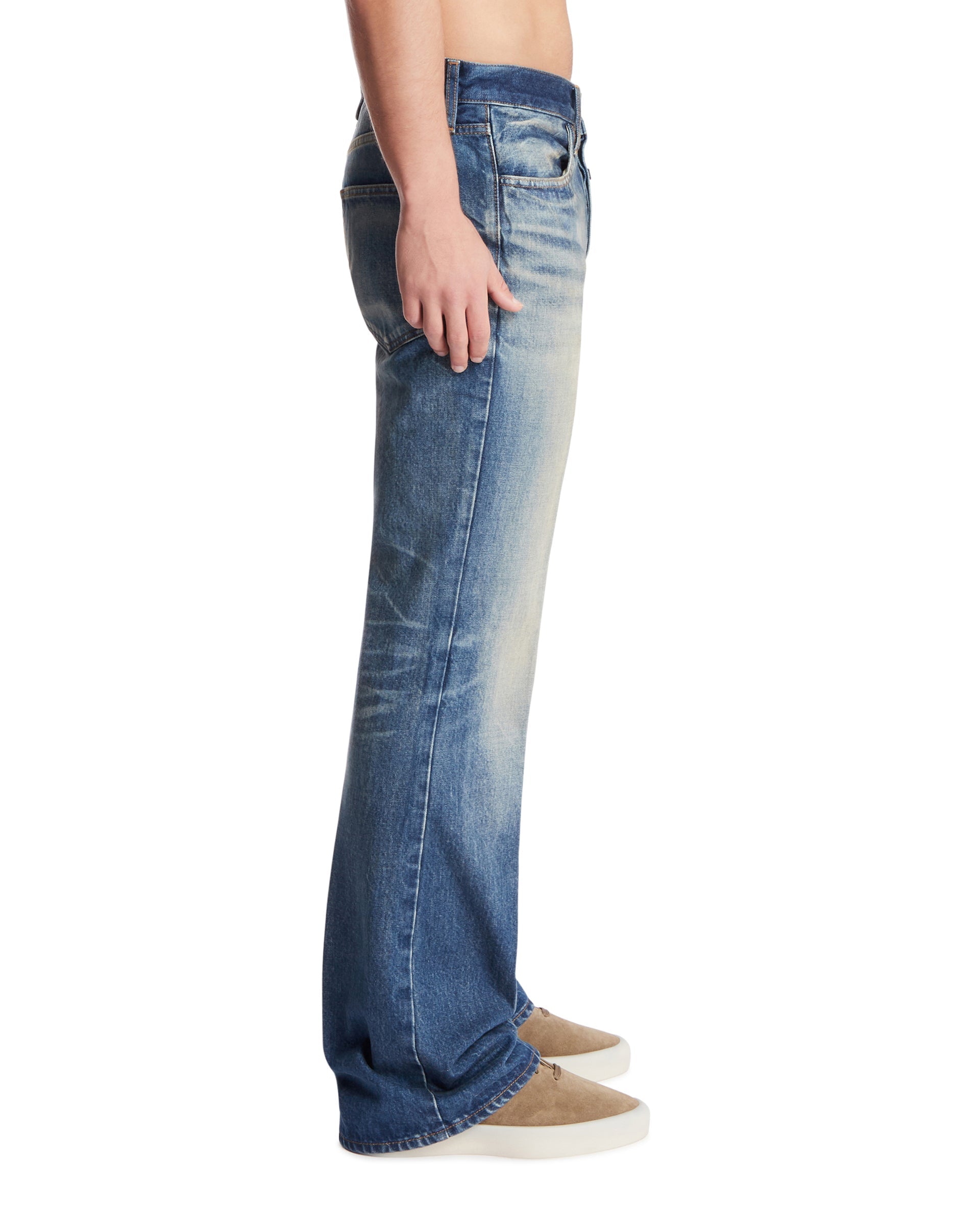 Blue Cotton 70s Jeans Fear of god оригінал – Купити в Україні – збільшений вид - FEAR OF GOD