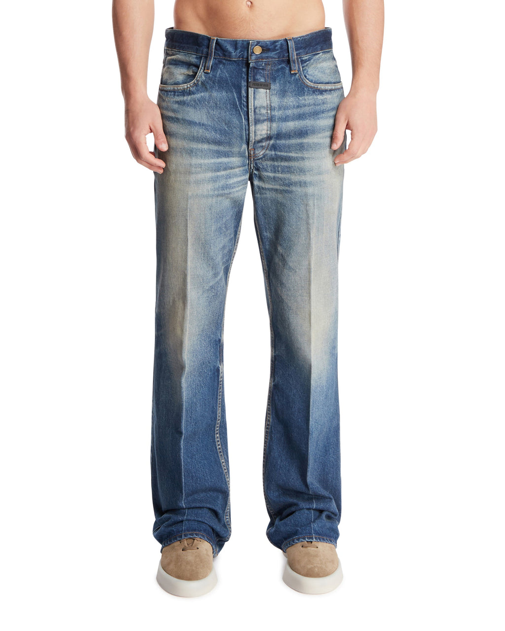 Blue Cotton 70s Jeans Fear of god оригінал – Купити в Україні – боковий вид