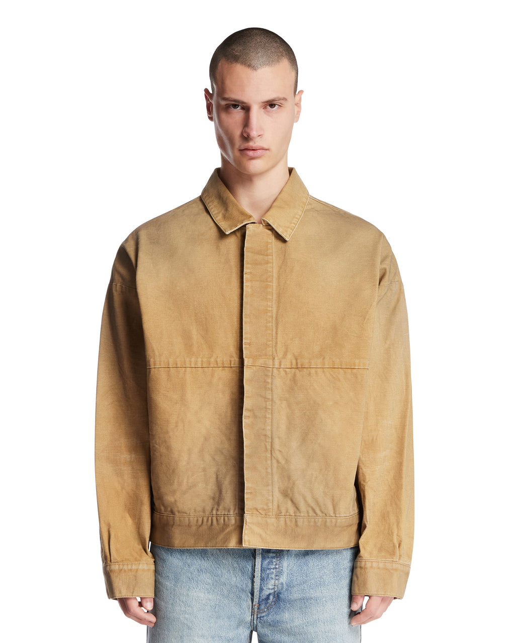 Оригінальна Brown Cotton Jacket Fear of god – боковий вид