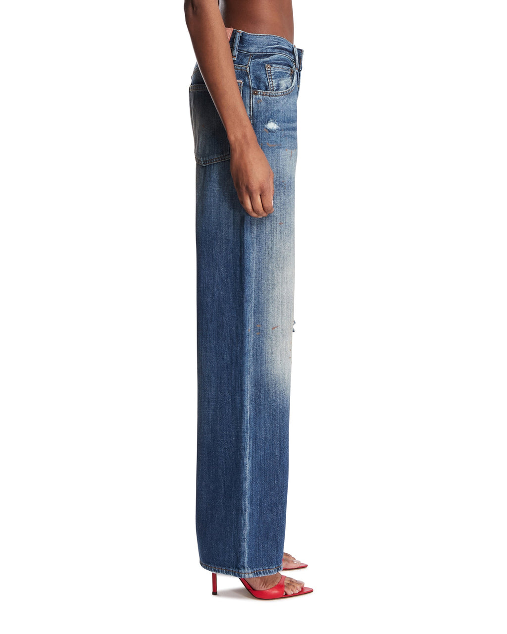 Blue Cotton Jeans Acne studios – Гарантія оригінальності – збільшений вид