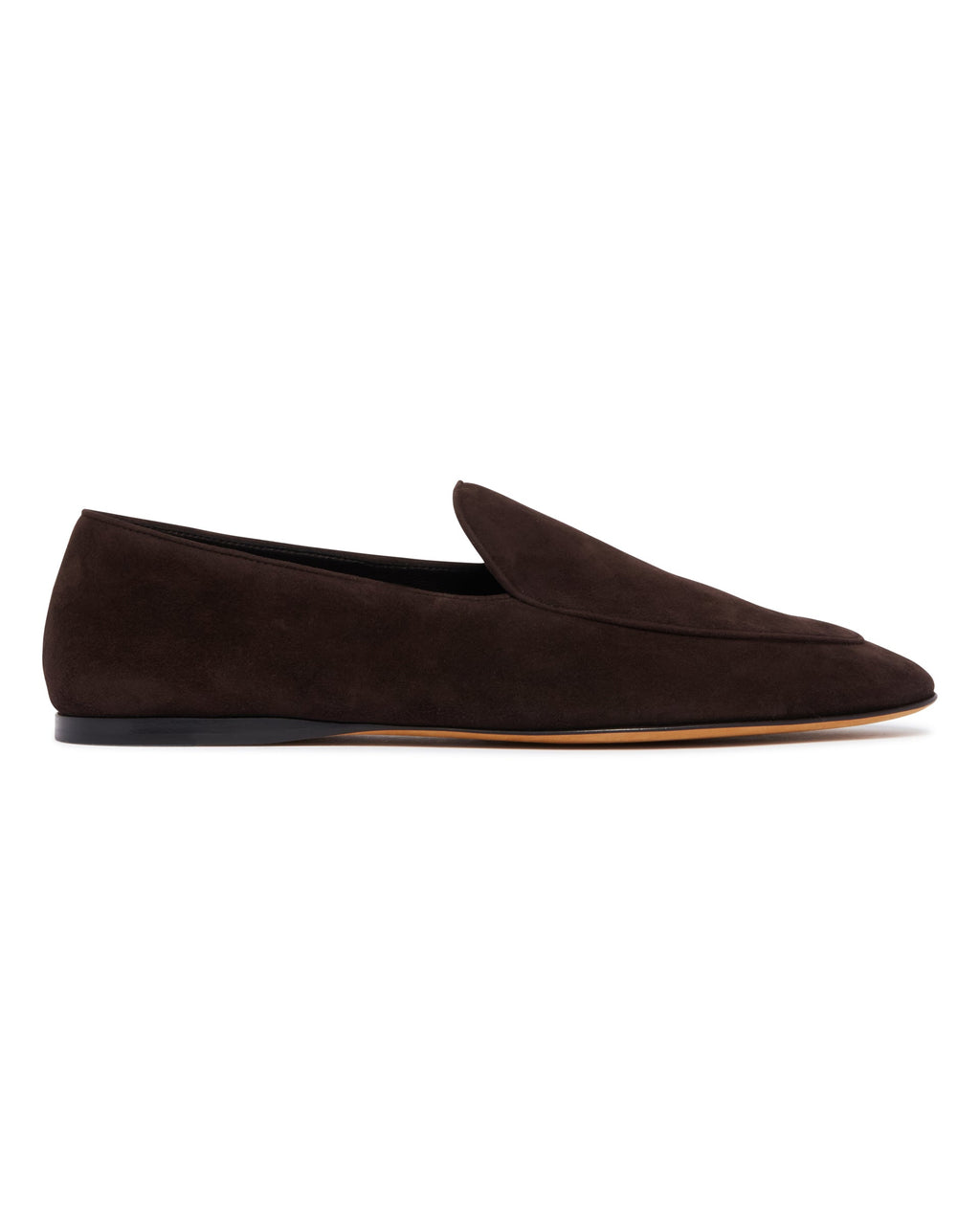 Brown Suede Awar Low Loafers The row оригінал – Купити в Україні – вид ззаду
