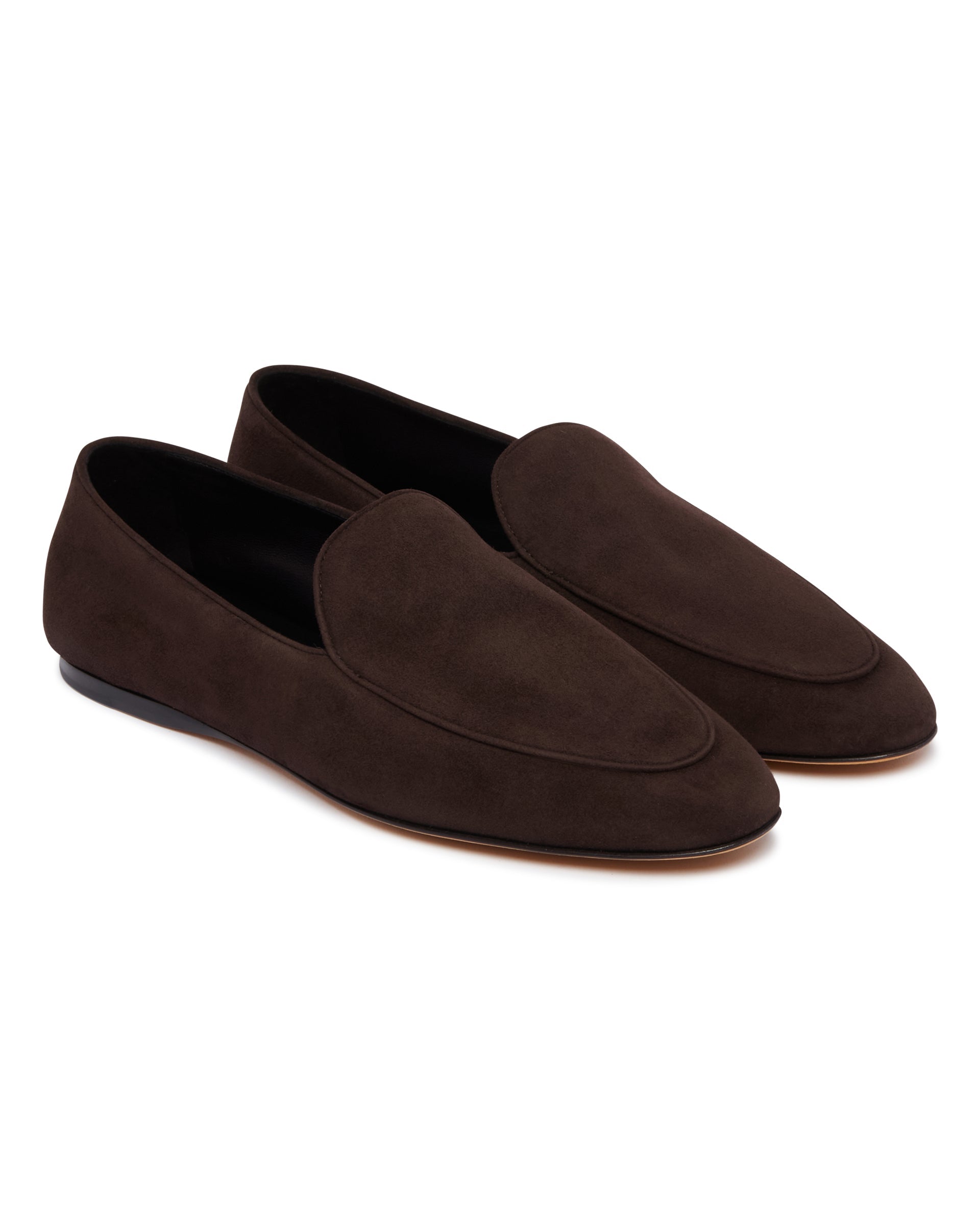 Brown Suede Awar Low Loafers The row оригінал – Купити в Україні – детальний вид