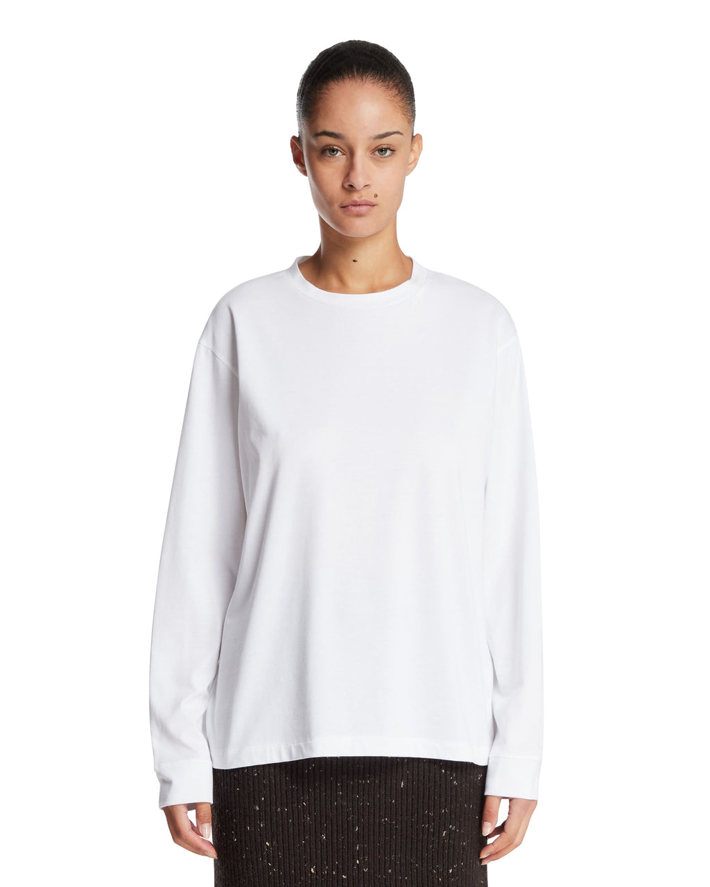 White Ciles R Cotton Top The row оригінал – Купити в Україні – боковий вид
