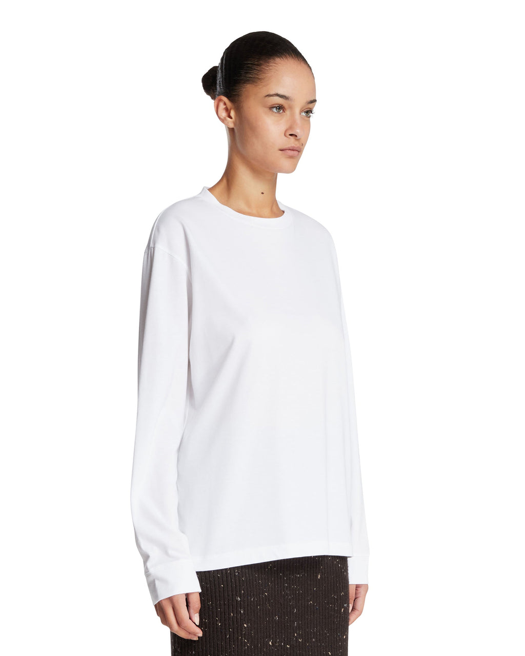 White Ciles R Cotton Top The row оригінал – Купити в Україні – вид ззаду