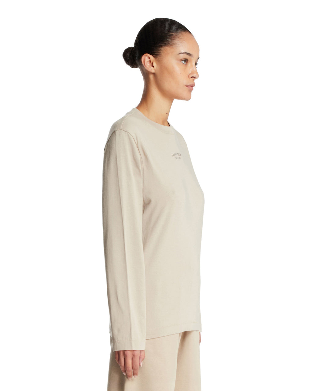 Beige Long Sleeve T-Shirt. Fear of god – Гарантія оригінальності – вид ззаду
