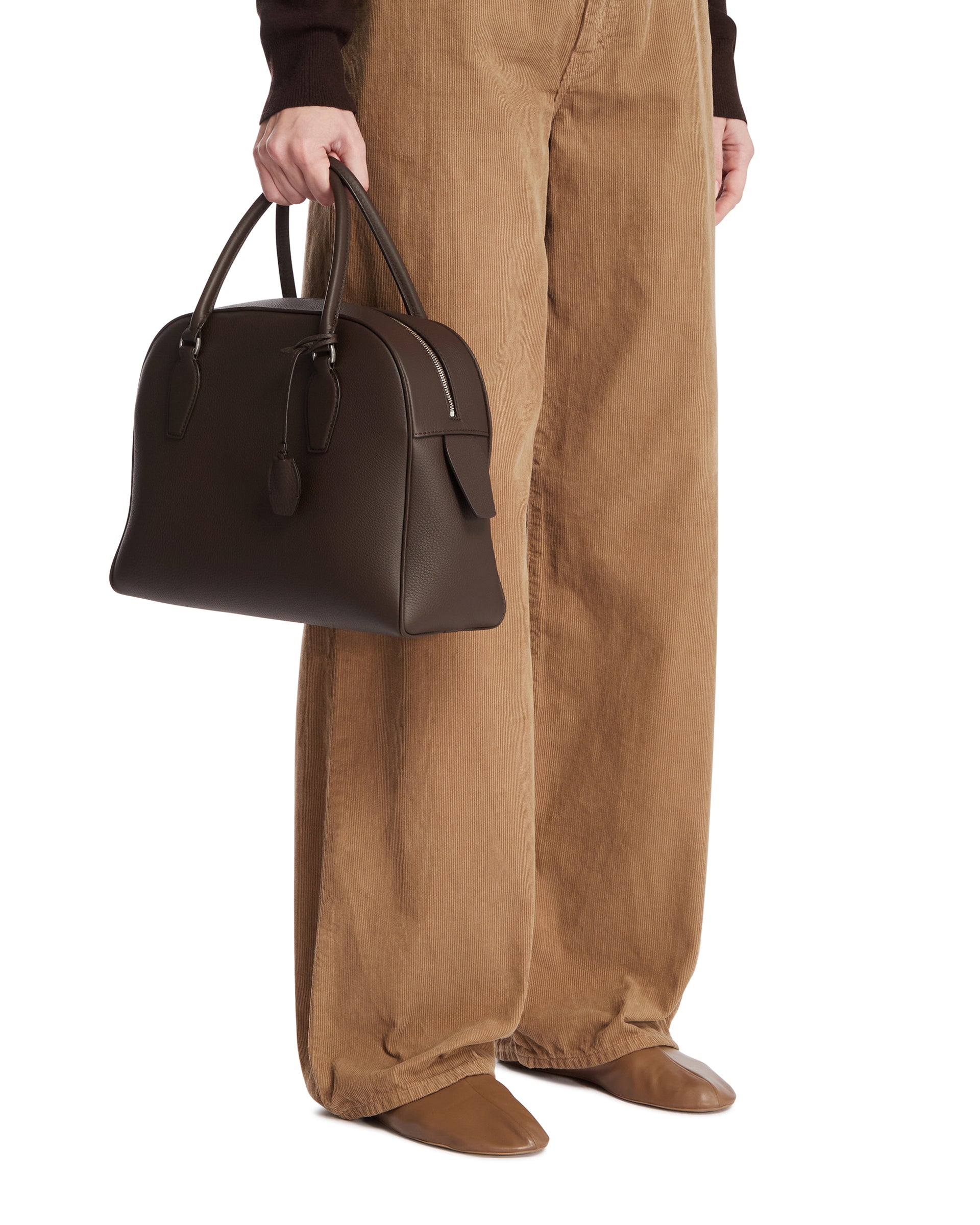 Brown India 12 Leather Bag The row – Гарантія оригінальності – детальний вид