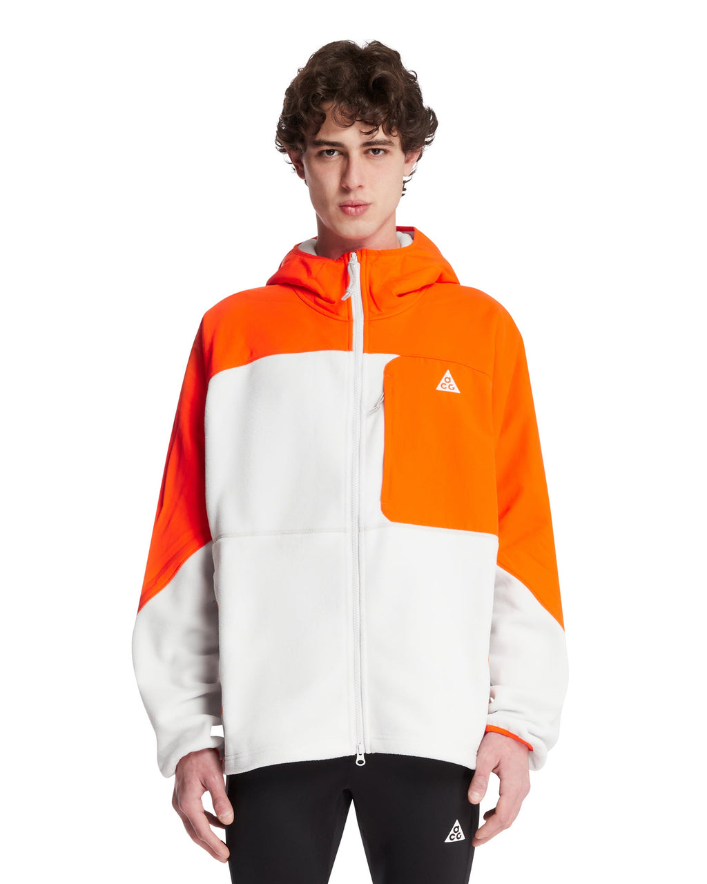 Acg Orange Wolf Tree Hooded Sweatshirt Nike – Гарантія оригінальності – боковий вид