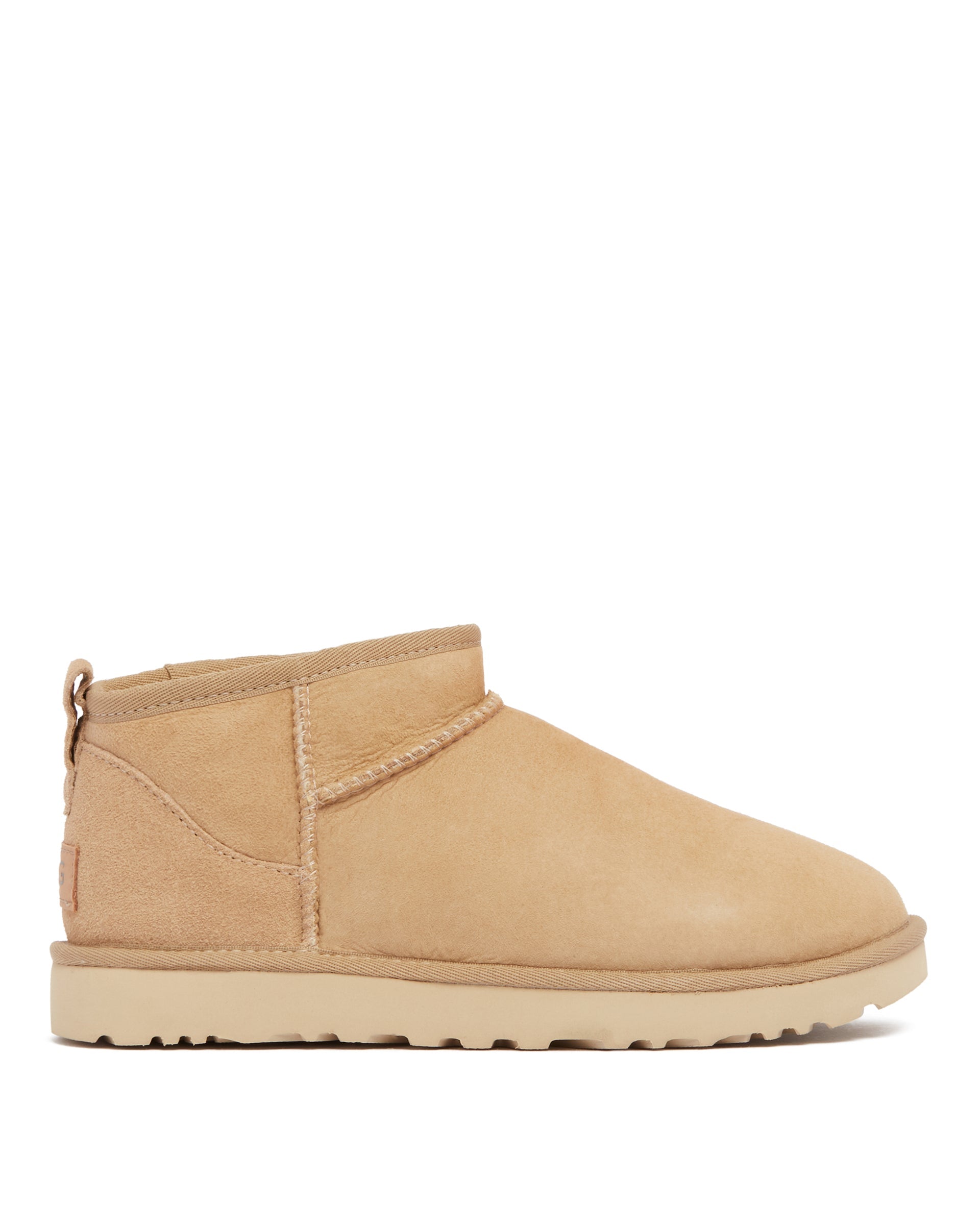 Beige Classic Ultra Mini Boots Ugg оригінал – Купити в Україні – боковий вид