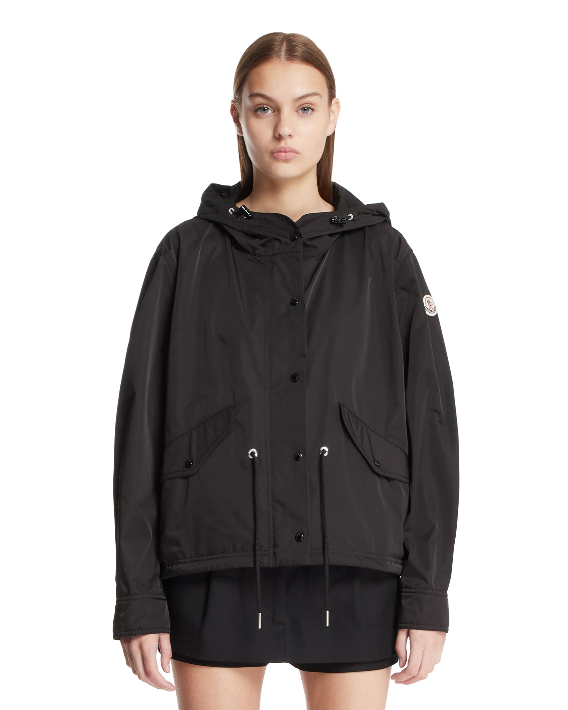 Black Noizay Hooded Parka Moncler оригінал – Купити в Україні – боковий вид