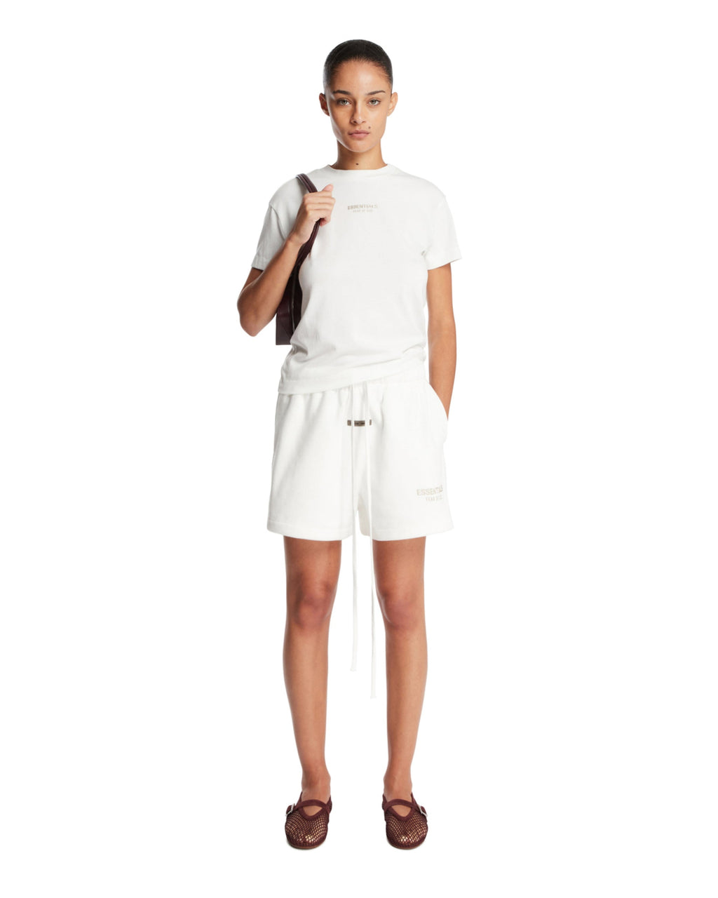 White Classic Logo T-Shirt Fear of god оригінал – Купити в Україні – детальний вид