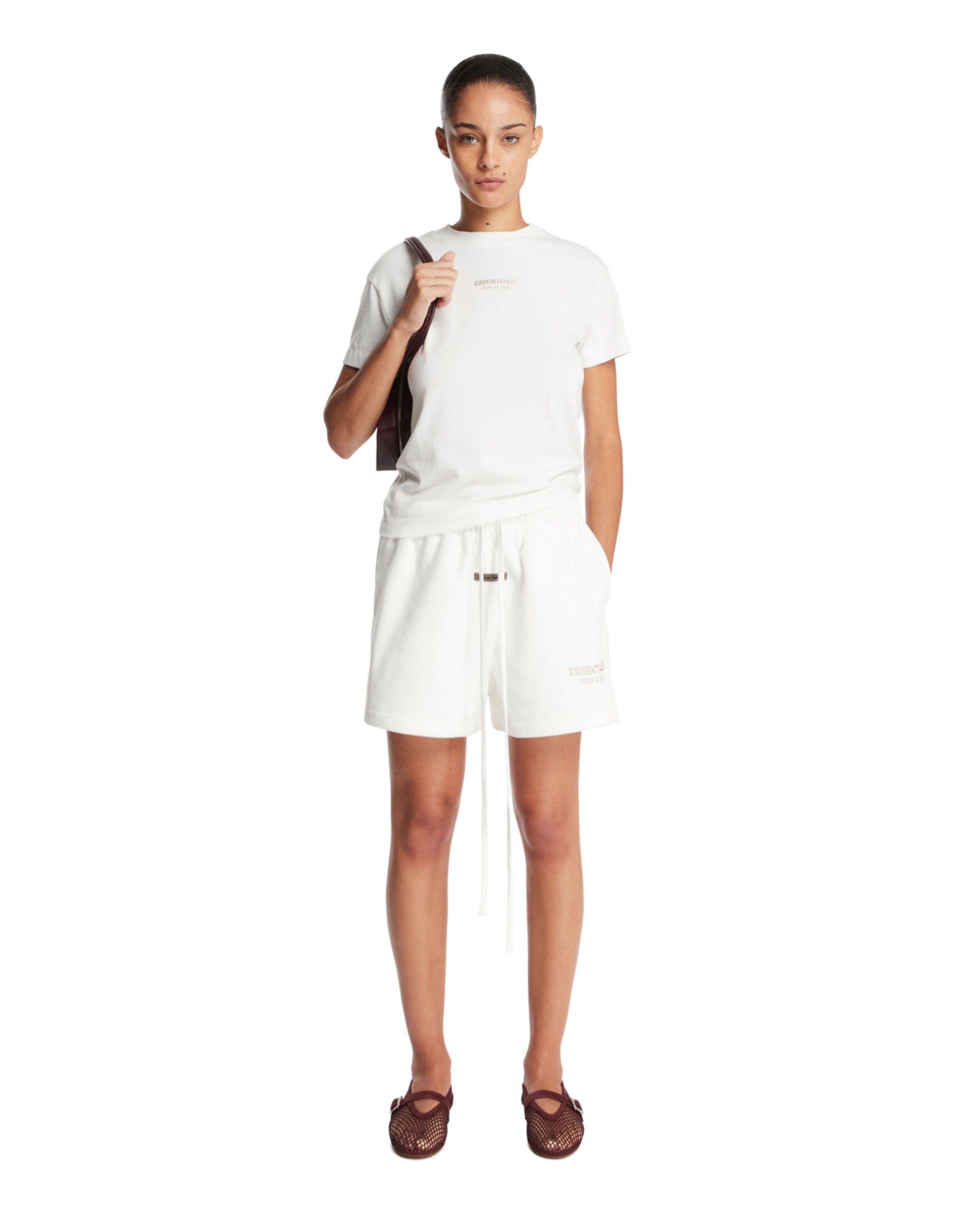 White Classic Logo T-Shirt - FEAR OF GOD
