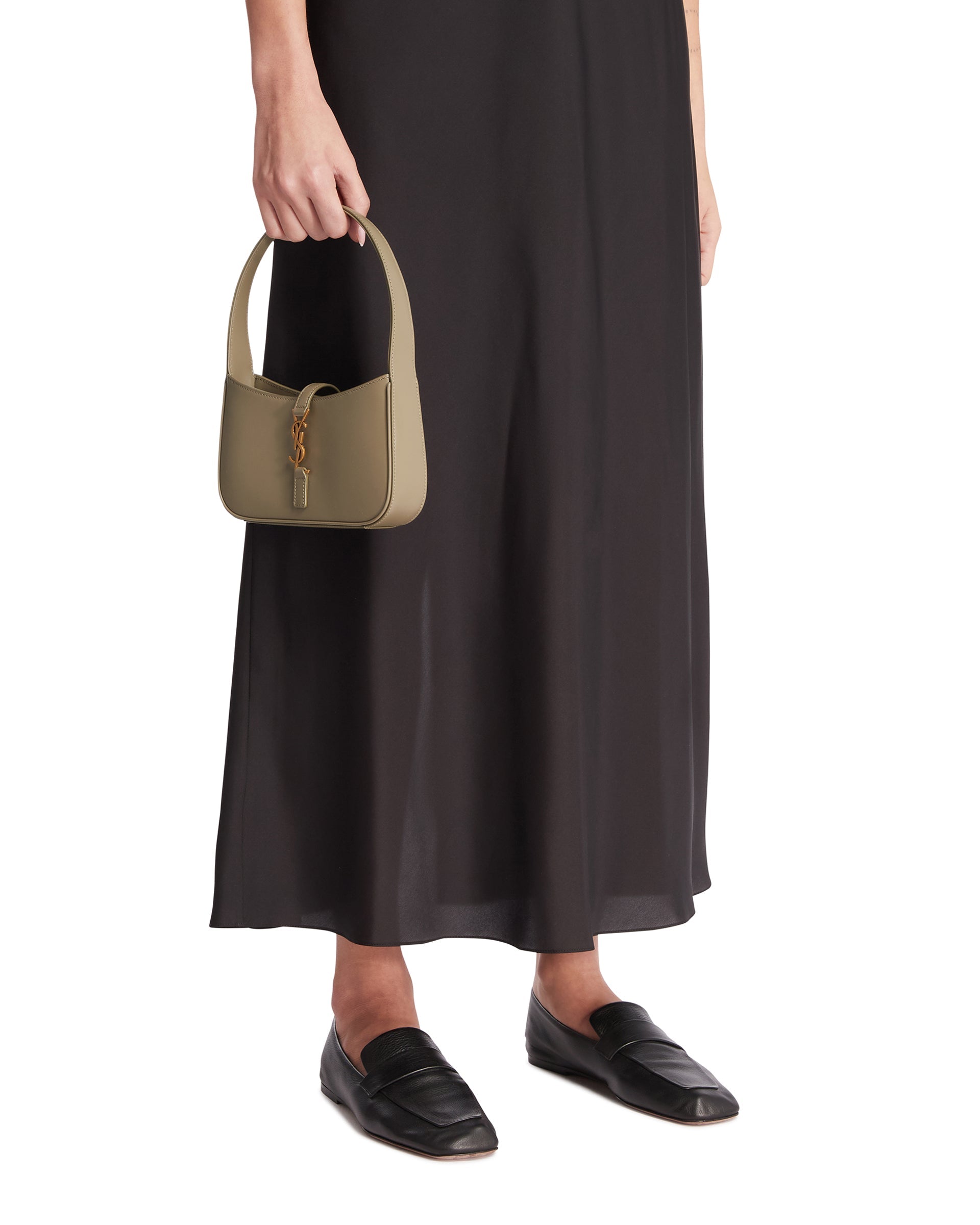 Оригінальна Green Leather Le 5 A 7 Mini Bag Saint laurent – детальний вид