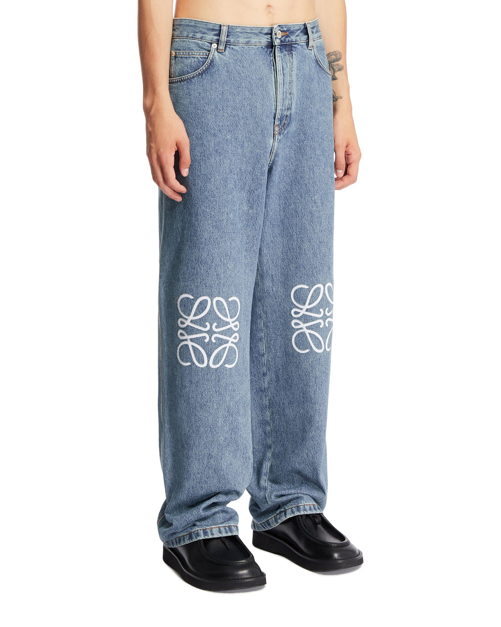 Blue Anagram Baggy Jeans Loewe – Гарантія оригінальності – вид ззаду