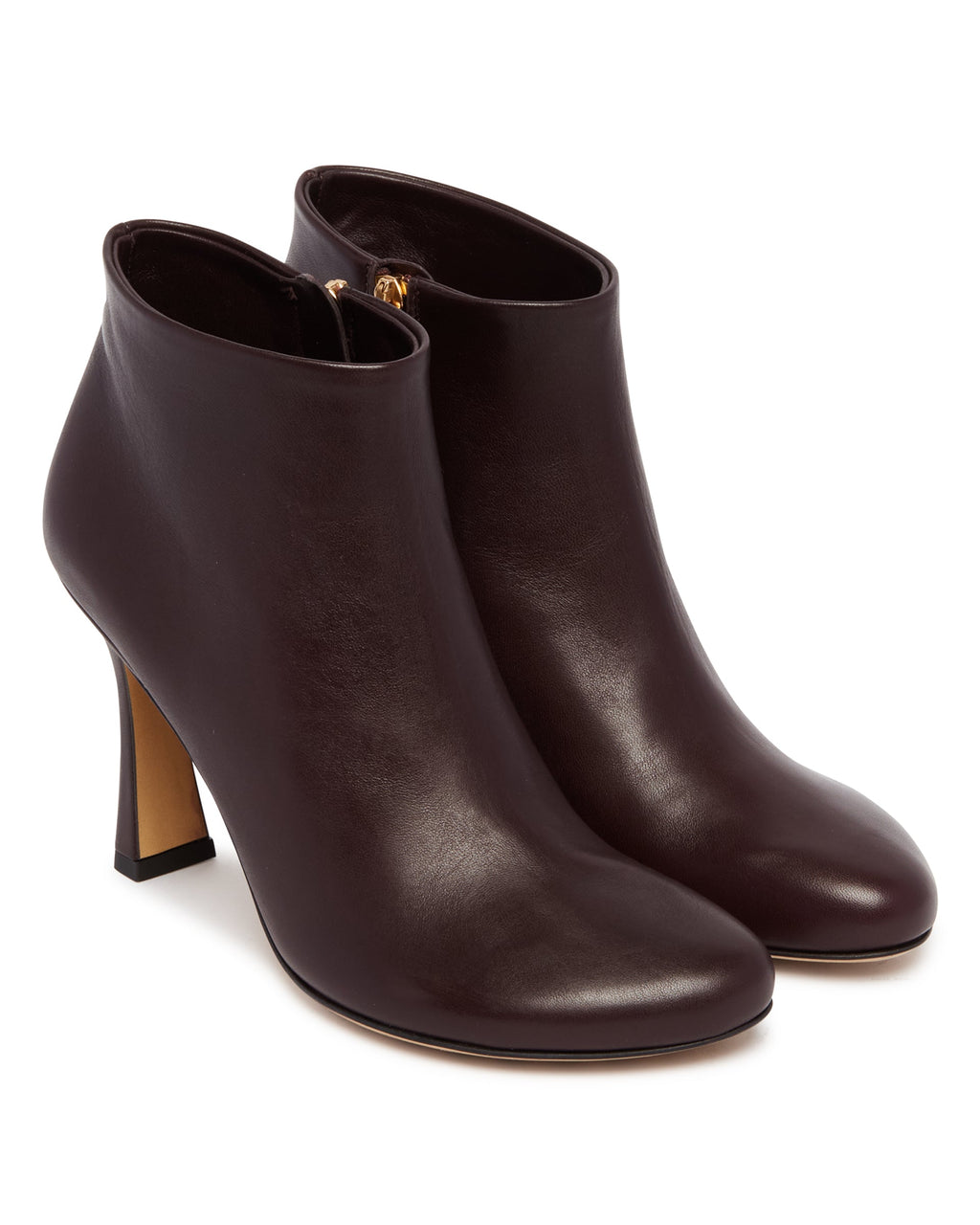 Burgundy Rana Ankle Boots Bottega veneta – Гарантія оригінальності – детальний вид