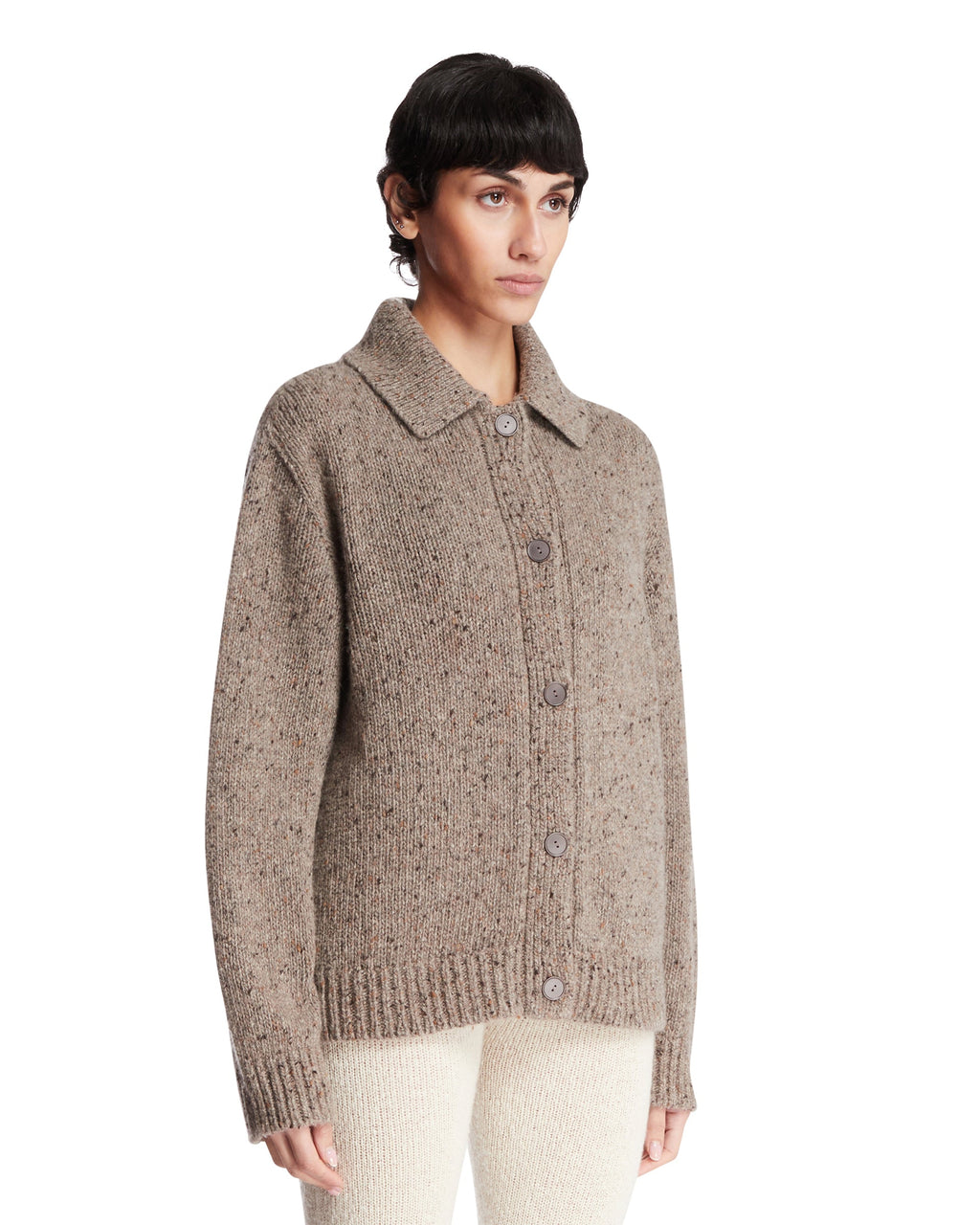 Оригінальна Beige Cashmere Cardigan The row – вид ззаду