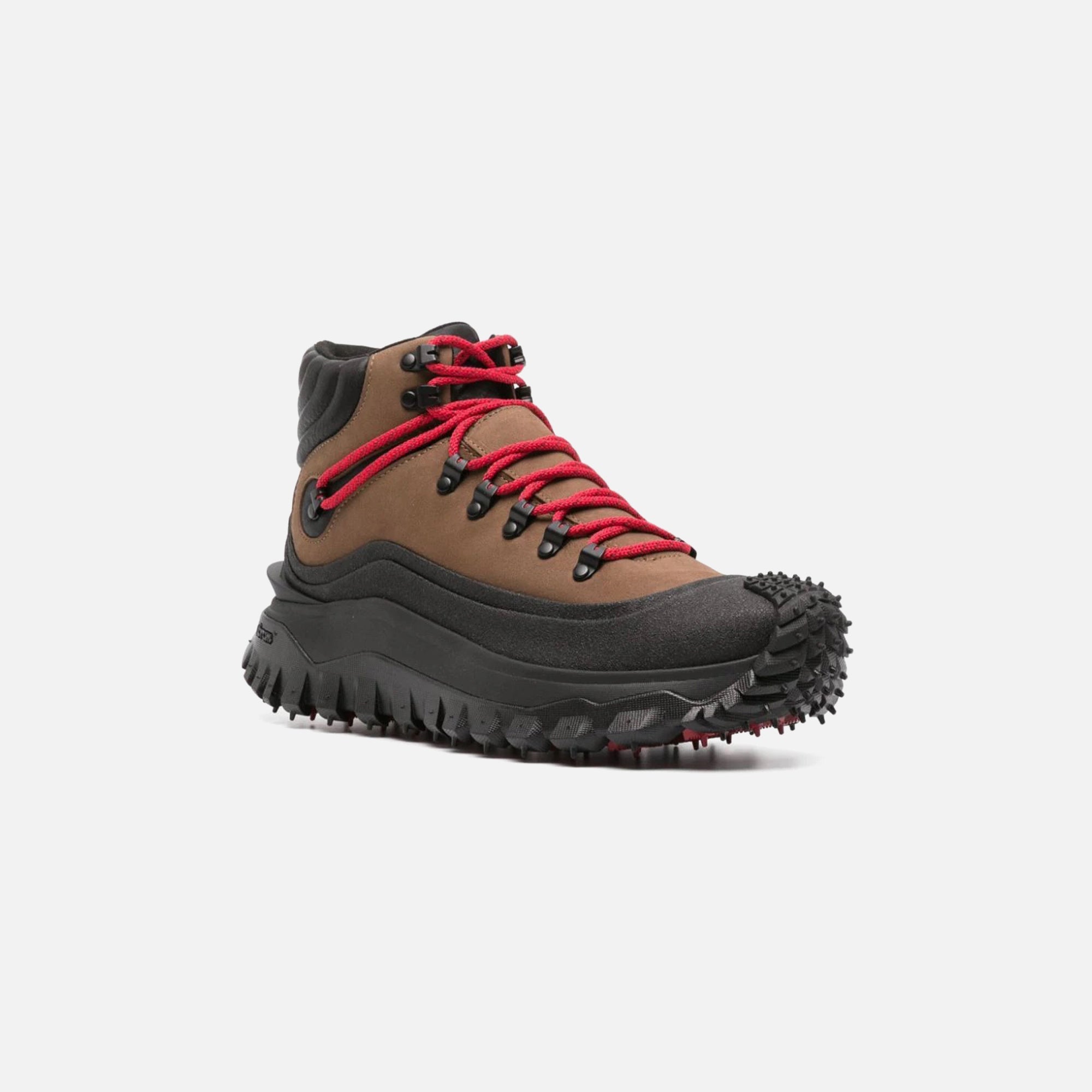 Trailgrip High Gtx High Top Sneakers Brown Moncler оригінал – Купити в Україні – вид ззаду - MONCLER