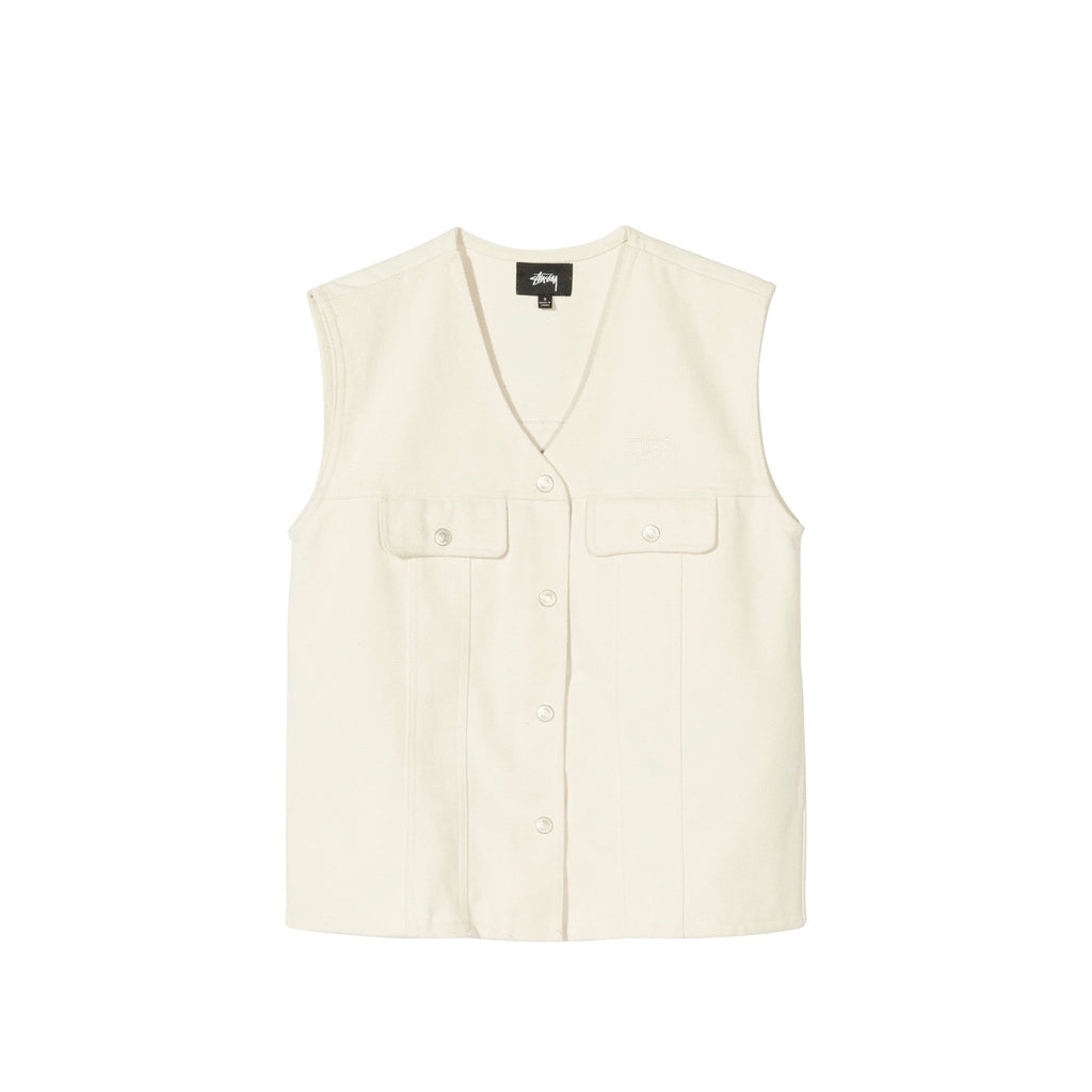Canvas Work Vest Stussy оригінал – Купити в Україні – боковий вид