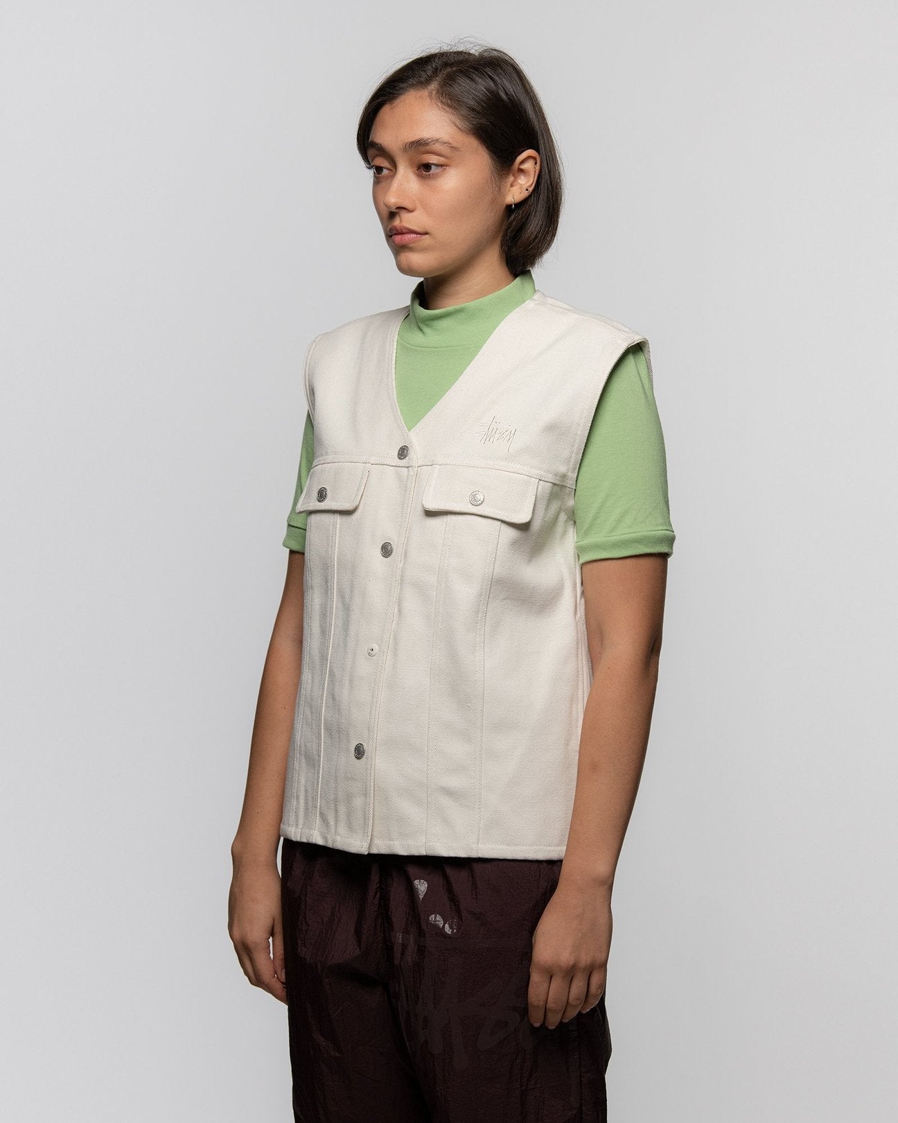 Canvas Work Vest Stussy оригінал – Купити в Україні – детальний вид