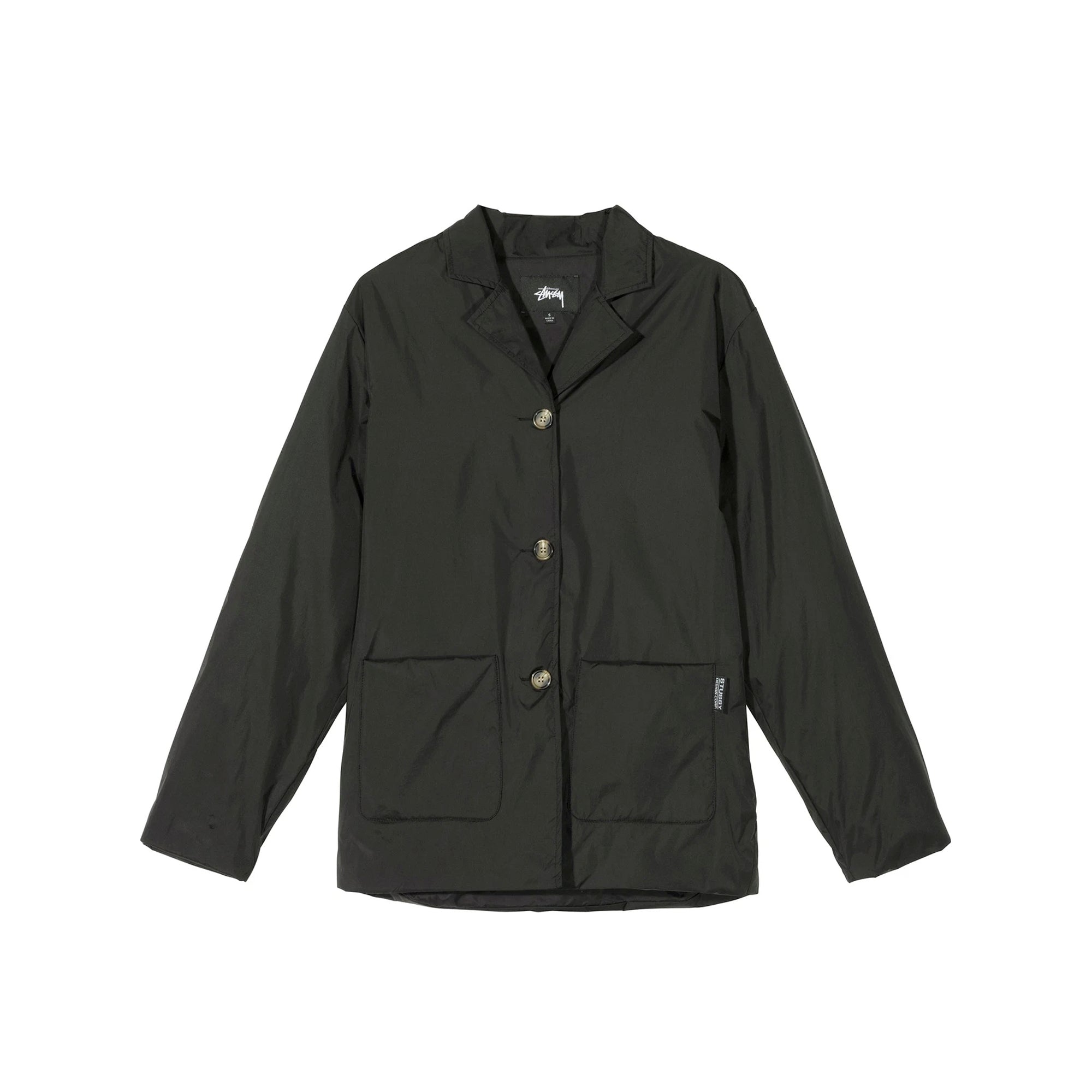 Light Fill Nylon Sport Jacket Stussy – Гарантія оригінальності – боковий вид
