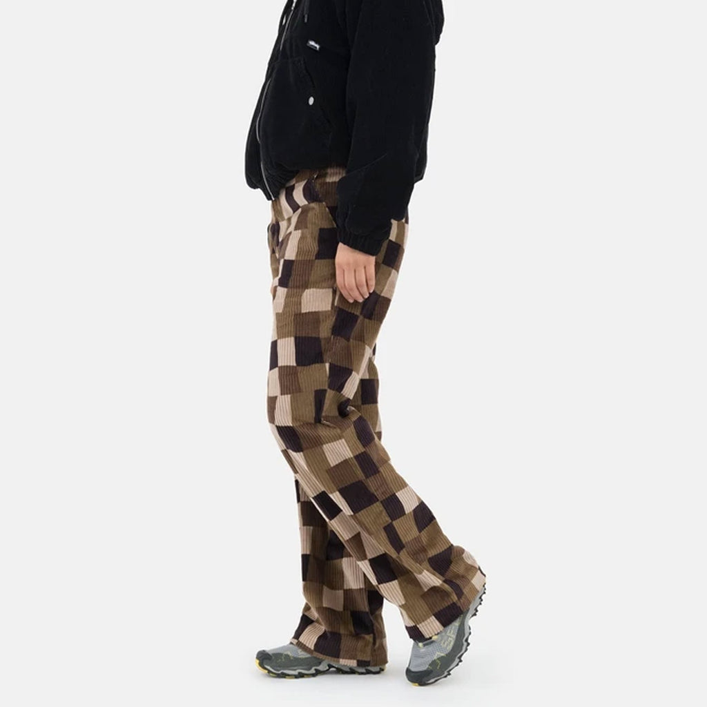 Оригінальна Womens Wobbly Check Trouser Brown Stussy – детальний вид