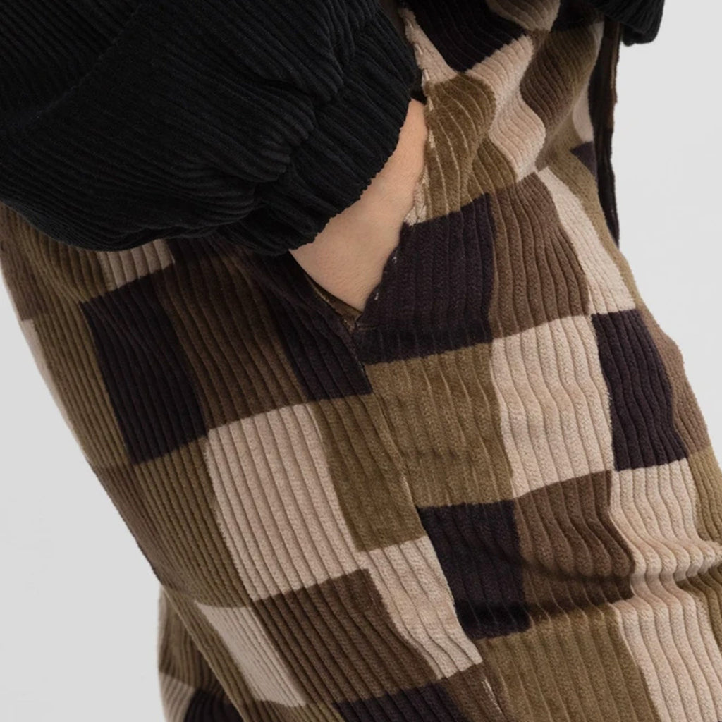 Оригінальна Womens Wobbly Check Trouser Brown Stussy – збільшений вид