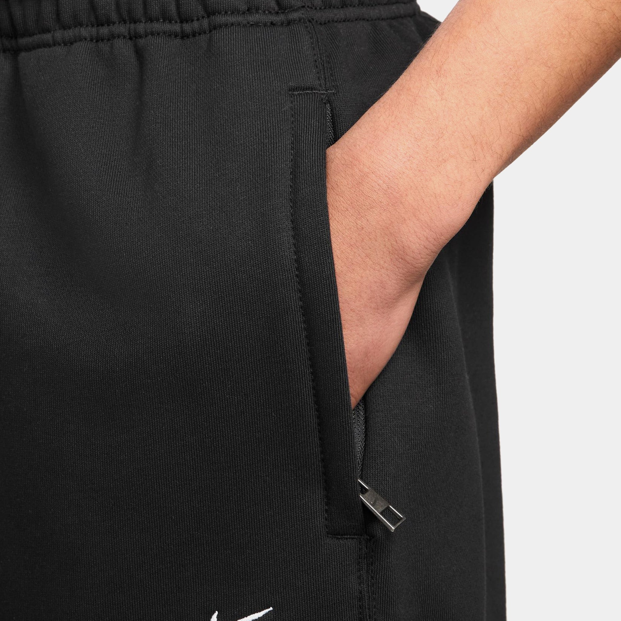 Solo Swoosh Fleece Open Hem Mens Pants Nike оригінал – Купити в Україні – детальний вид