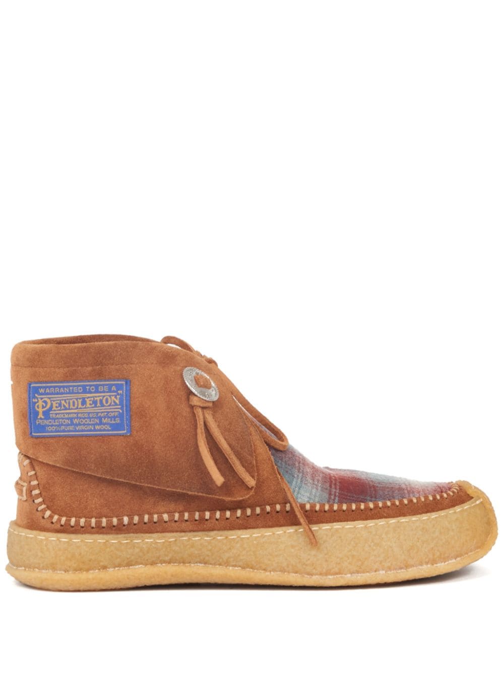 Pendleton Leather Boat Shoes Maison margiela оригінал – Купити в Україні – боковий вид